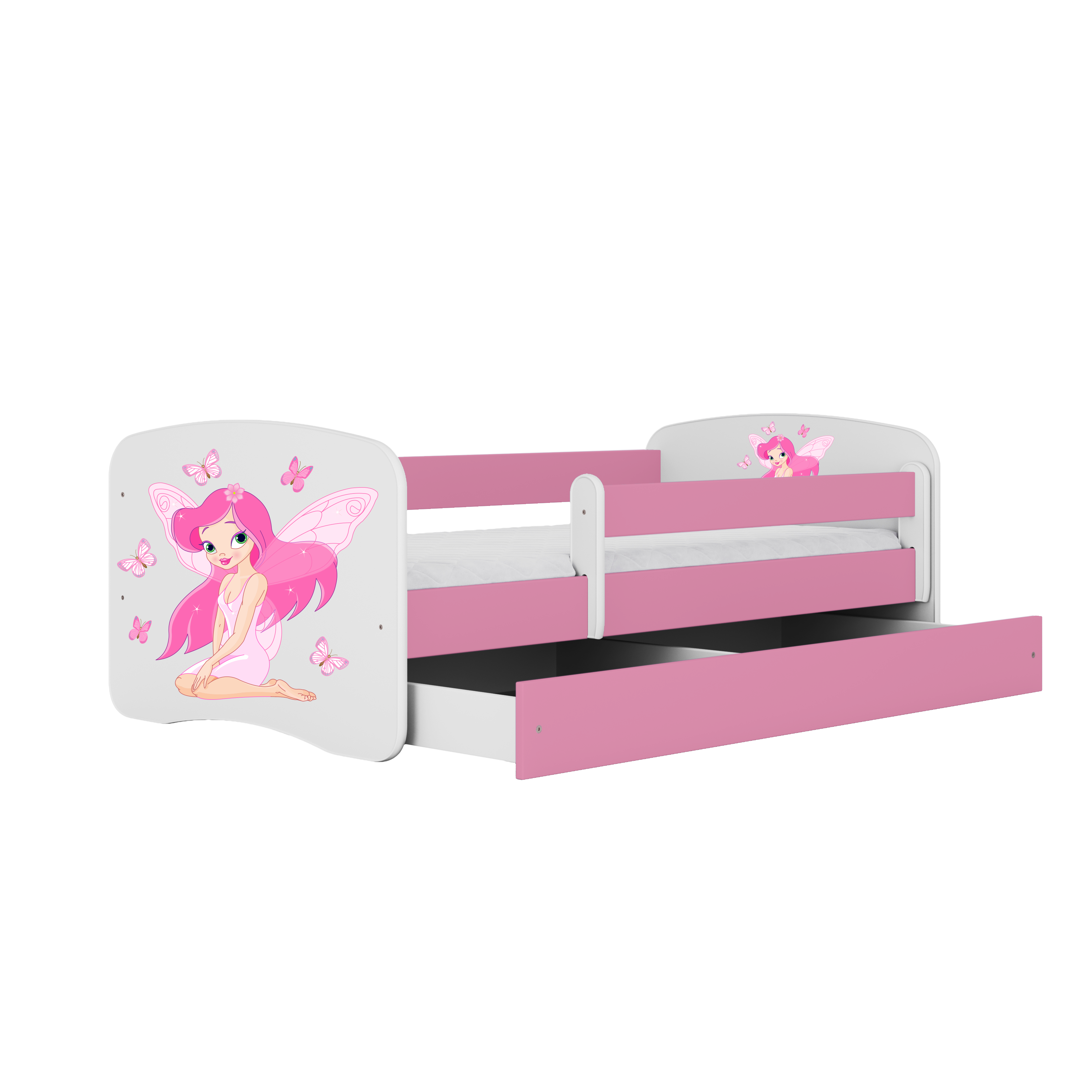 Lit enfant rose