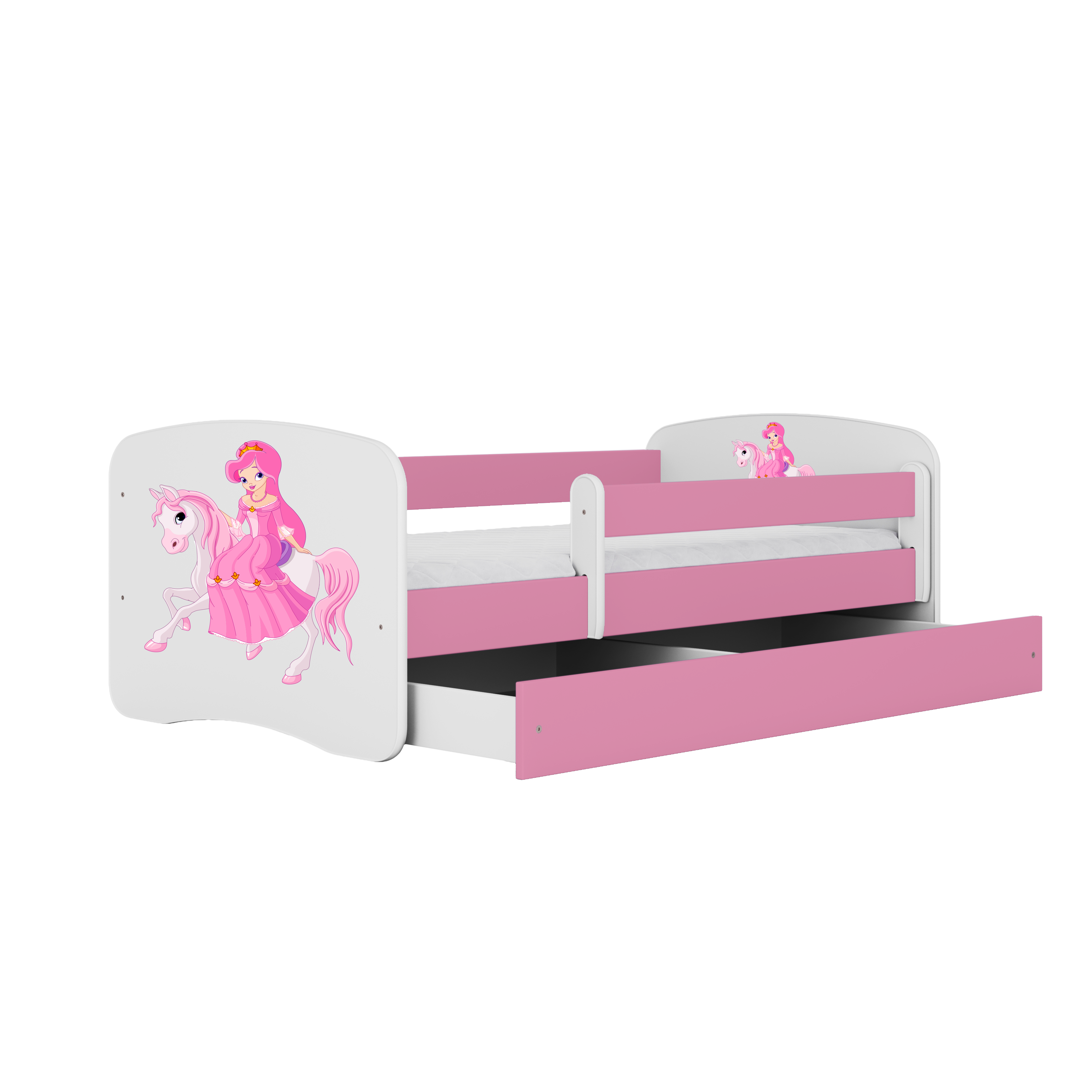 Lit enfant rose