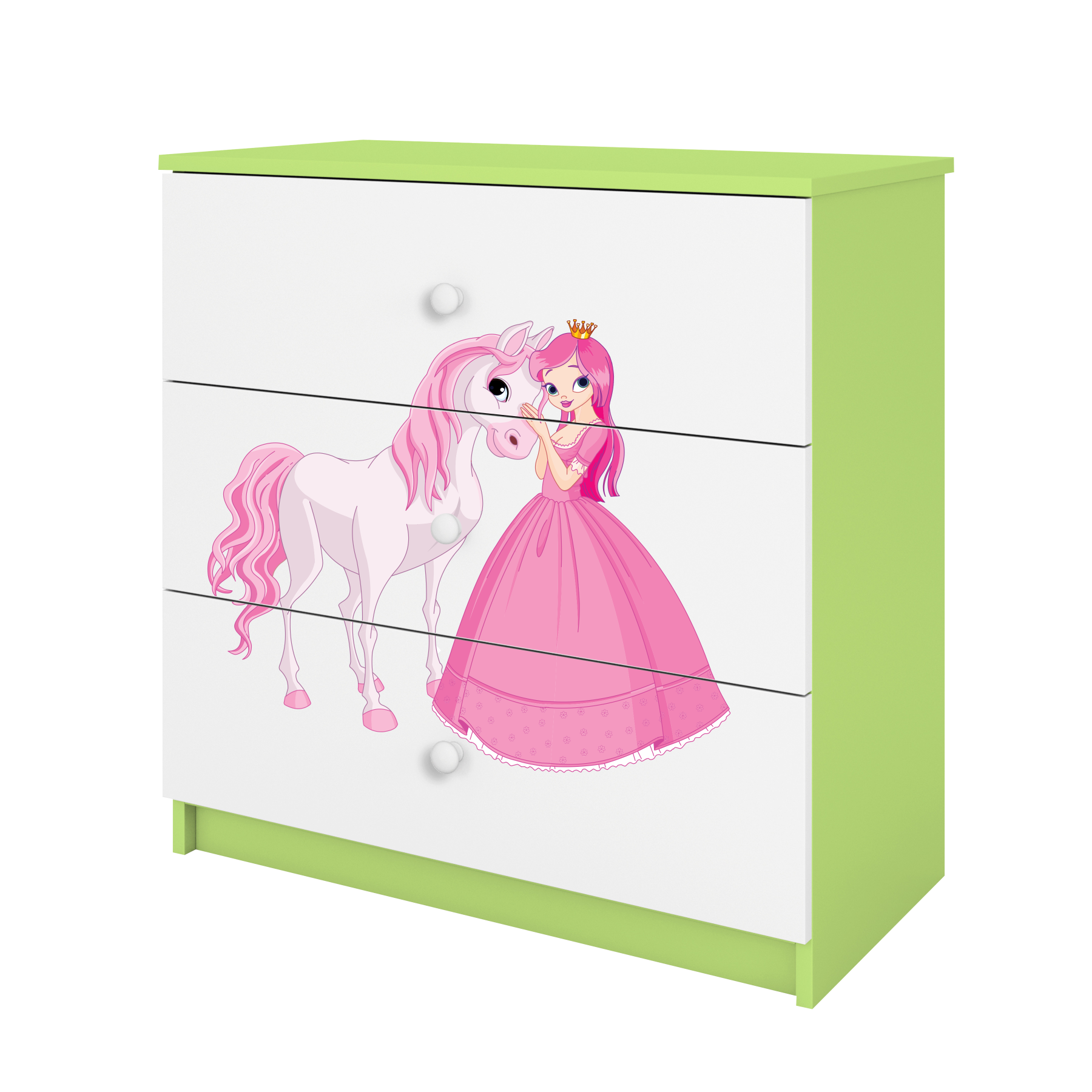 Kinderkommode Grün