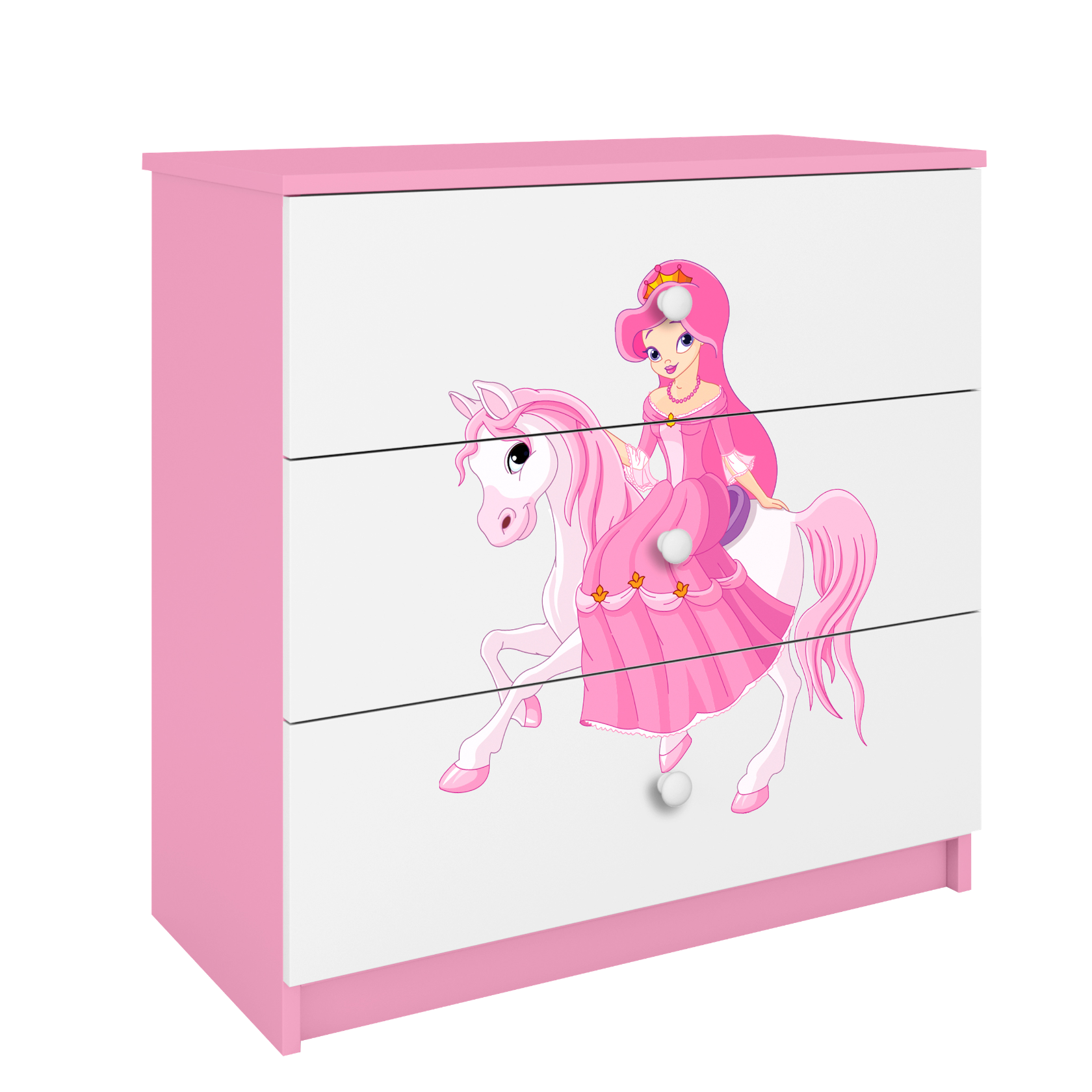 Kinderkommode Rosa
