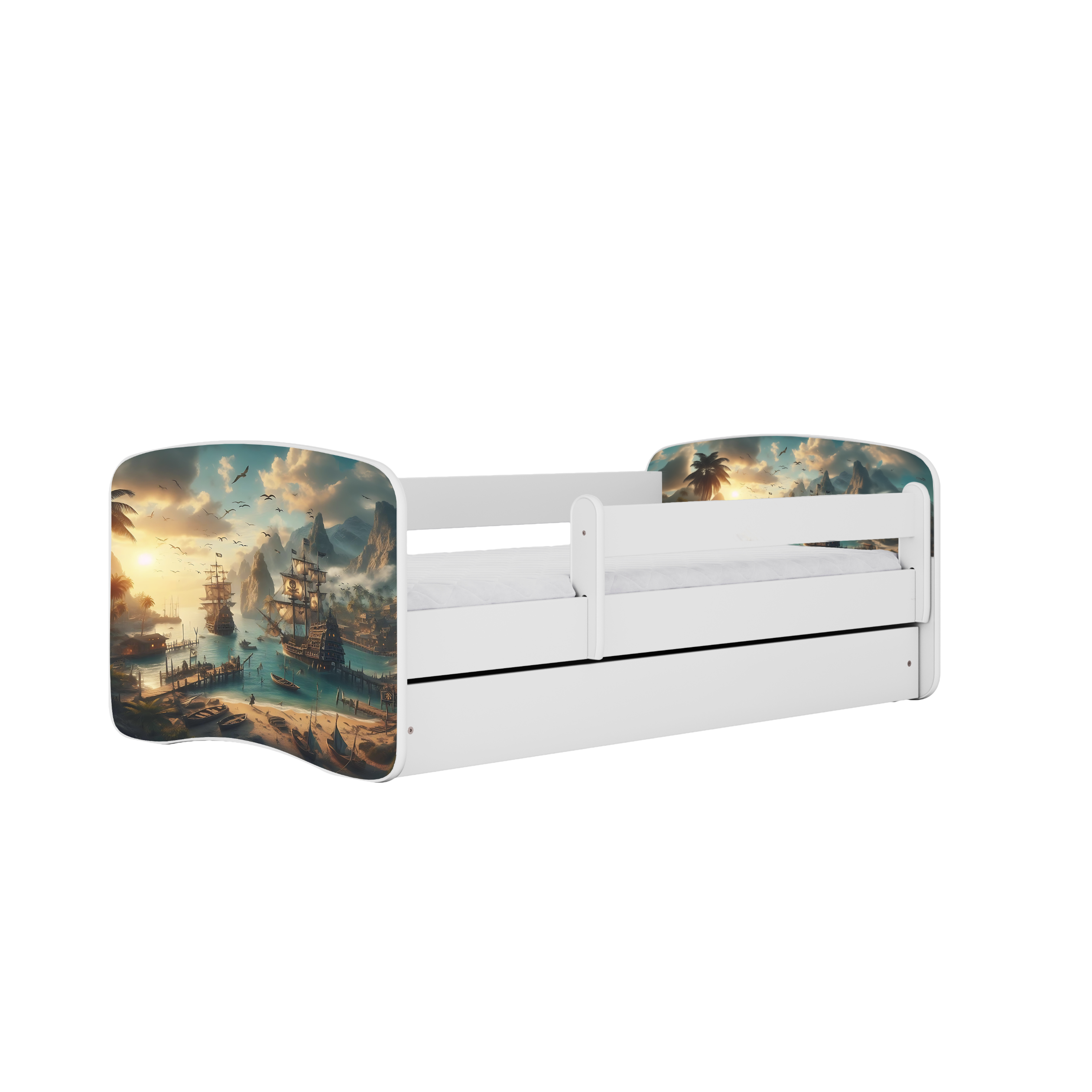 Lit enfant blanc