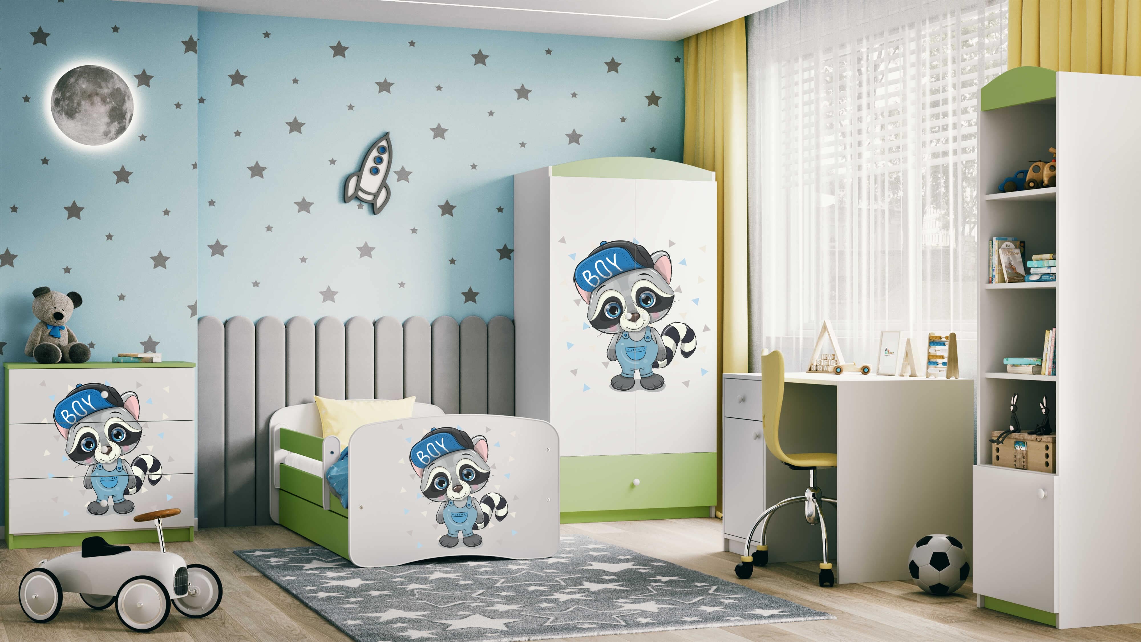 Kinderkommode Grün
