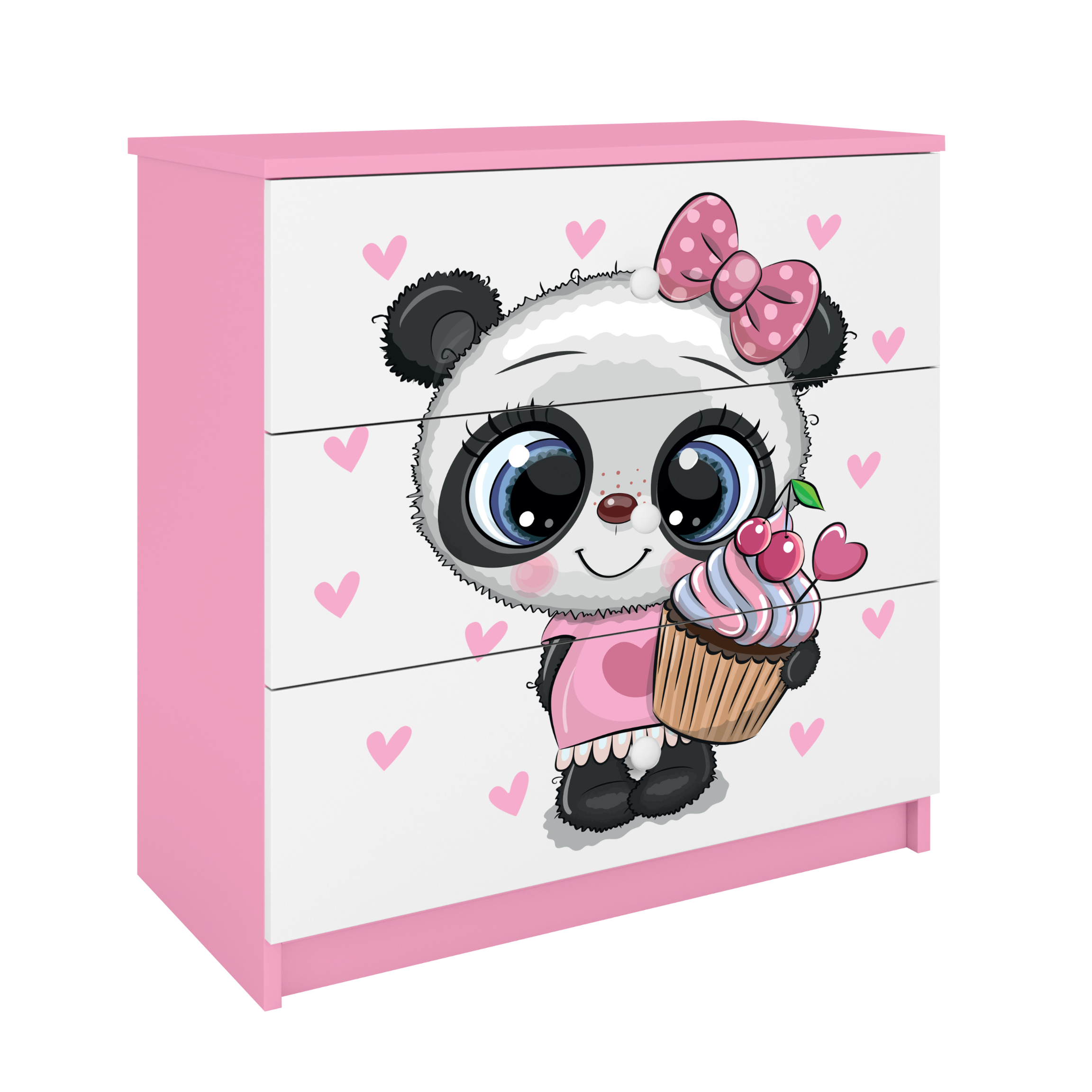 Kinderkommode Rosa