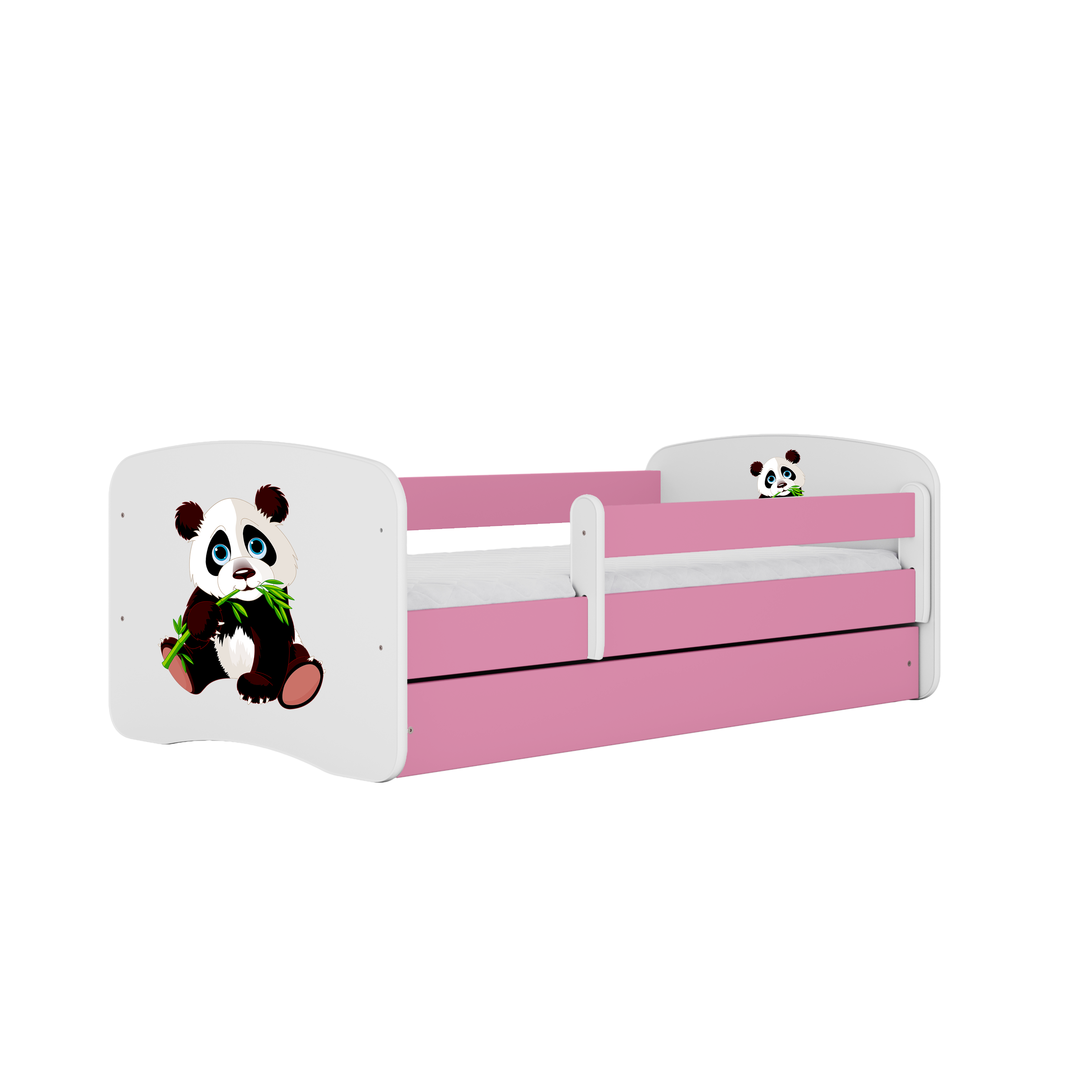 Lit enfant 80 x 160 cm, motif Panda, vue 1
