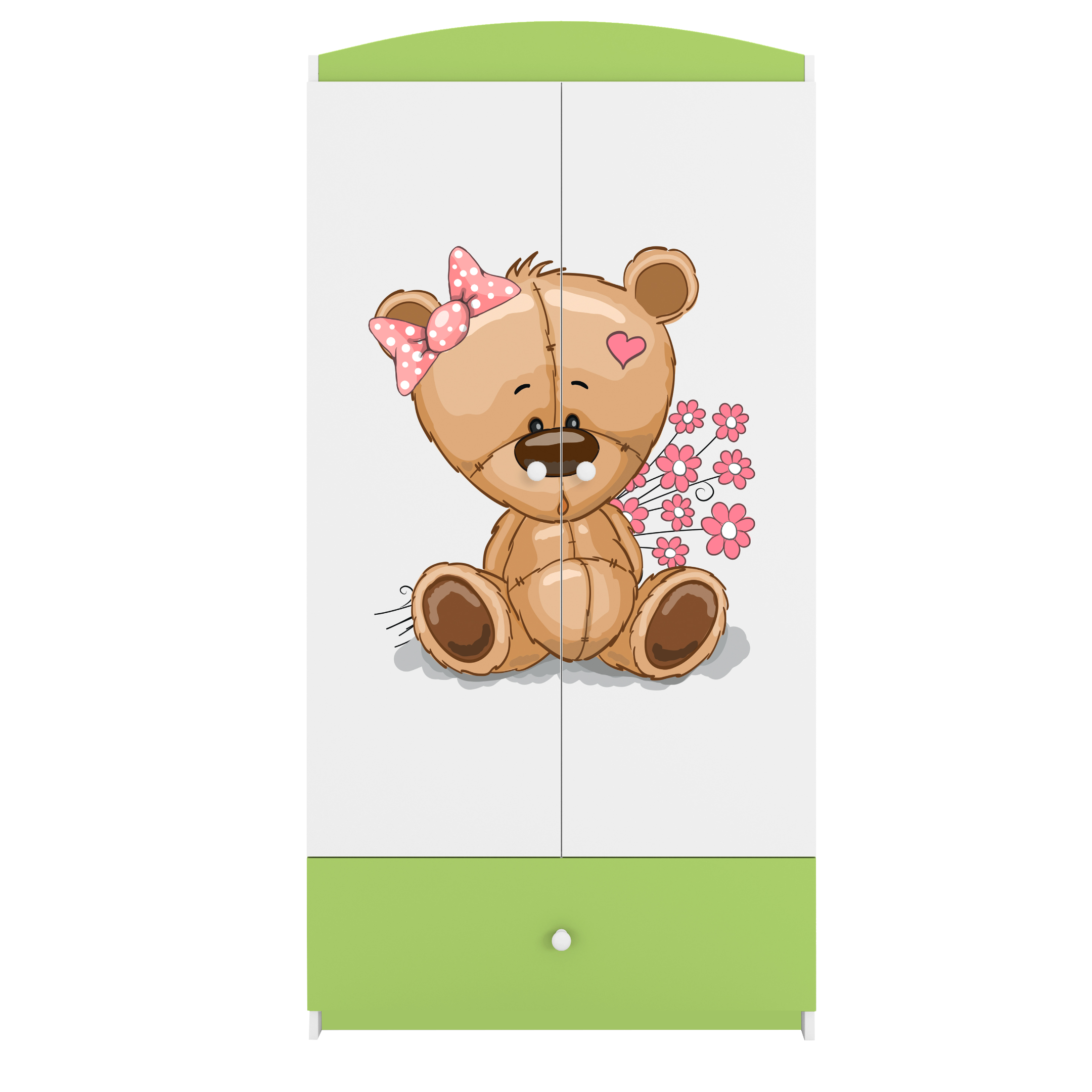 Armoire enfant vert