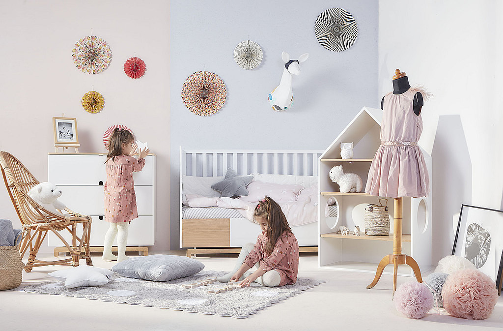Commode enfant bois clair