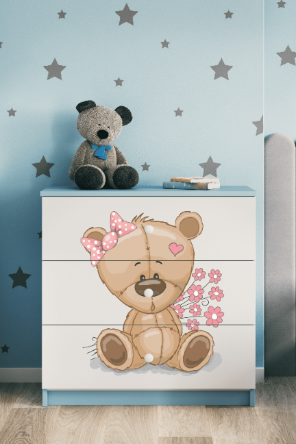 Kinderkommode Blau