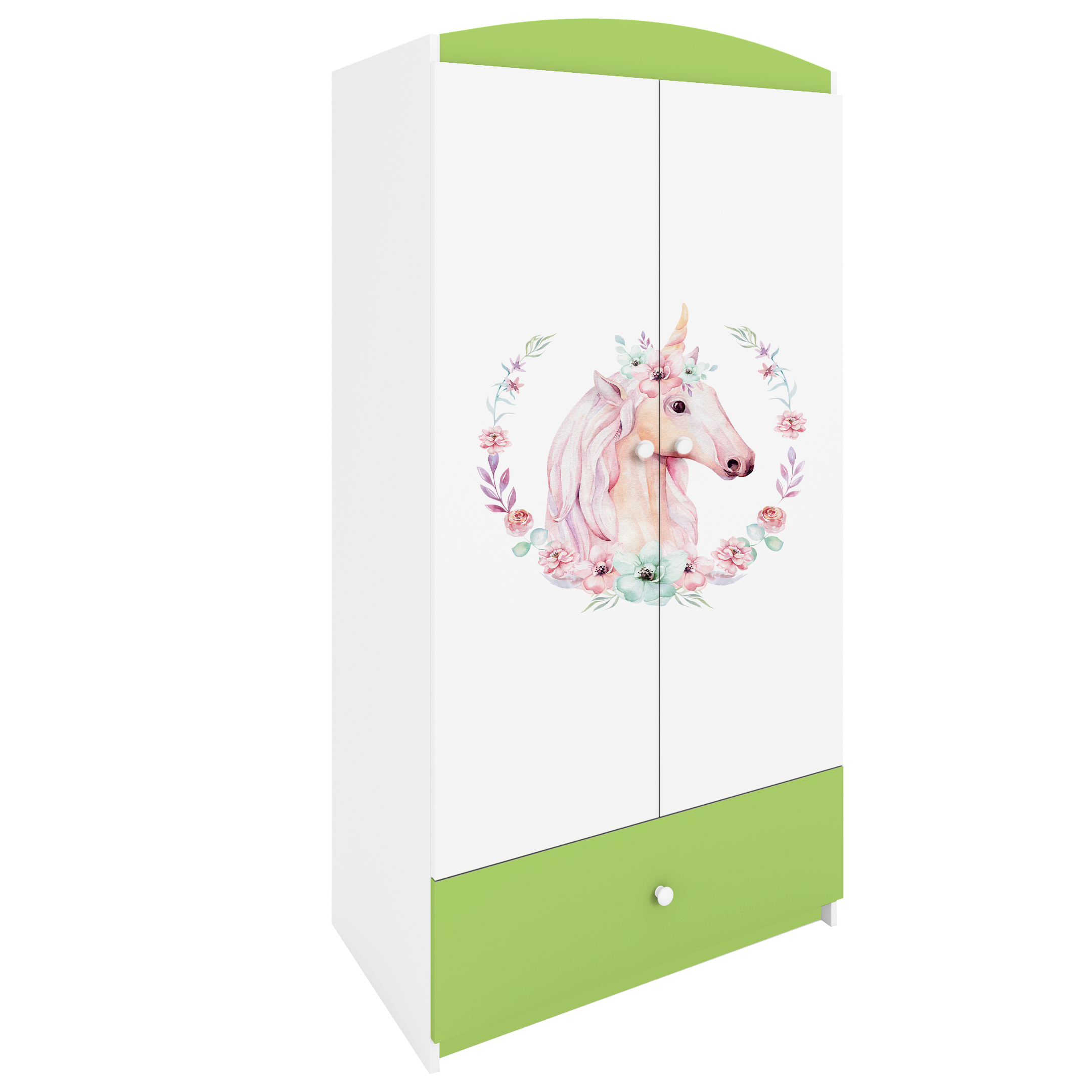 Armoire enfant vert
