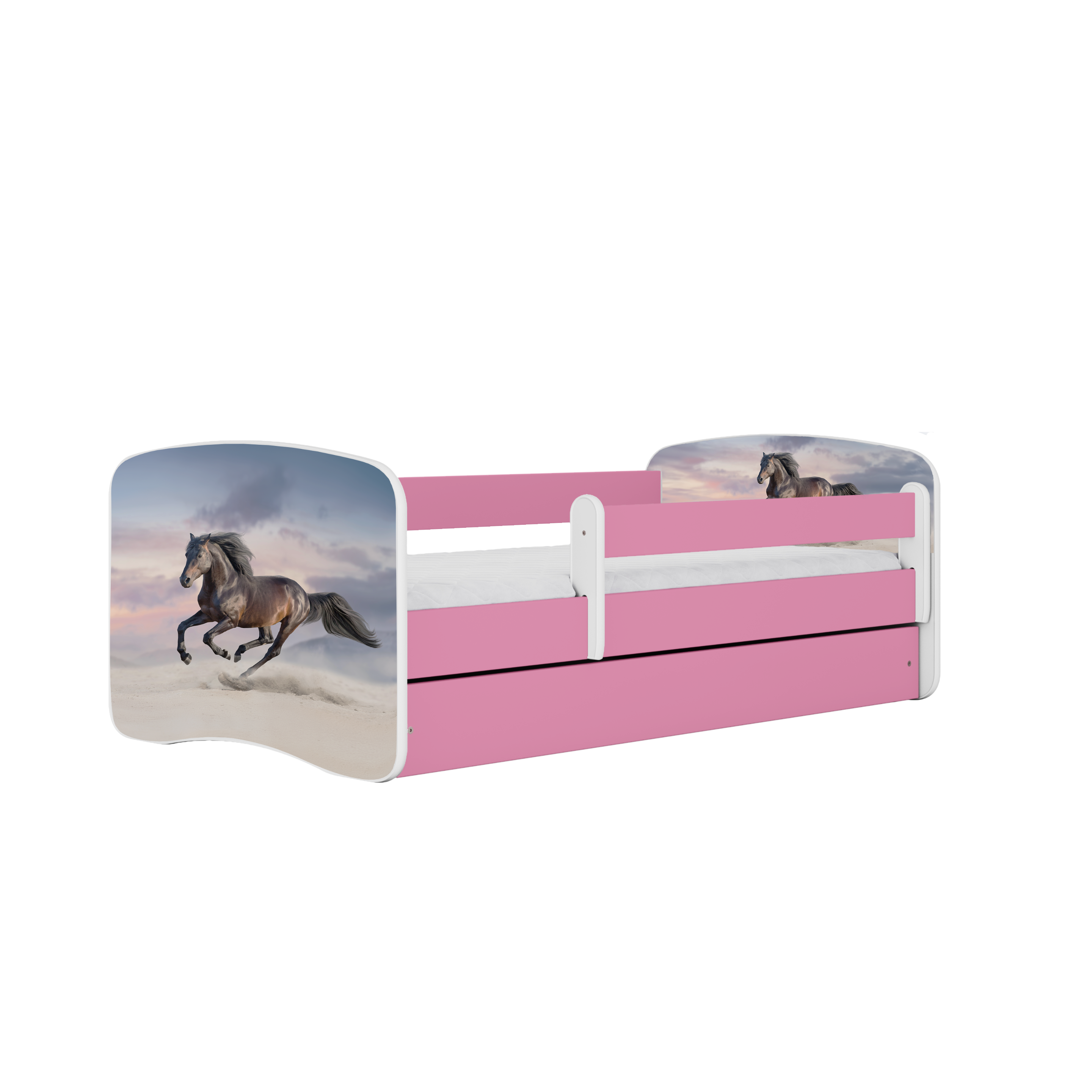 Lit enfant rose