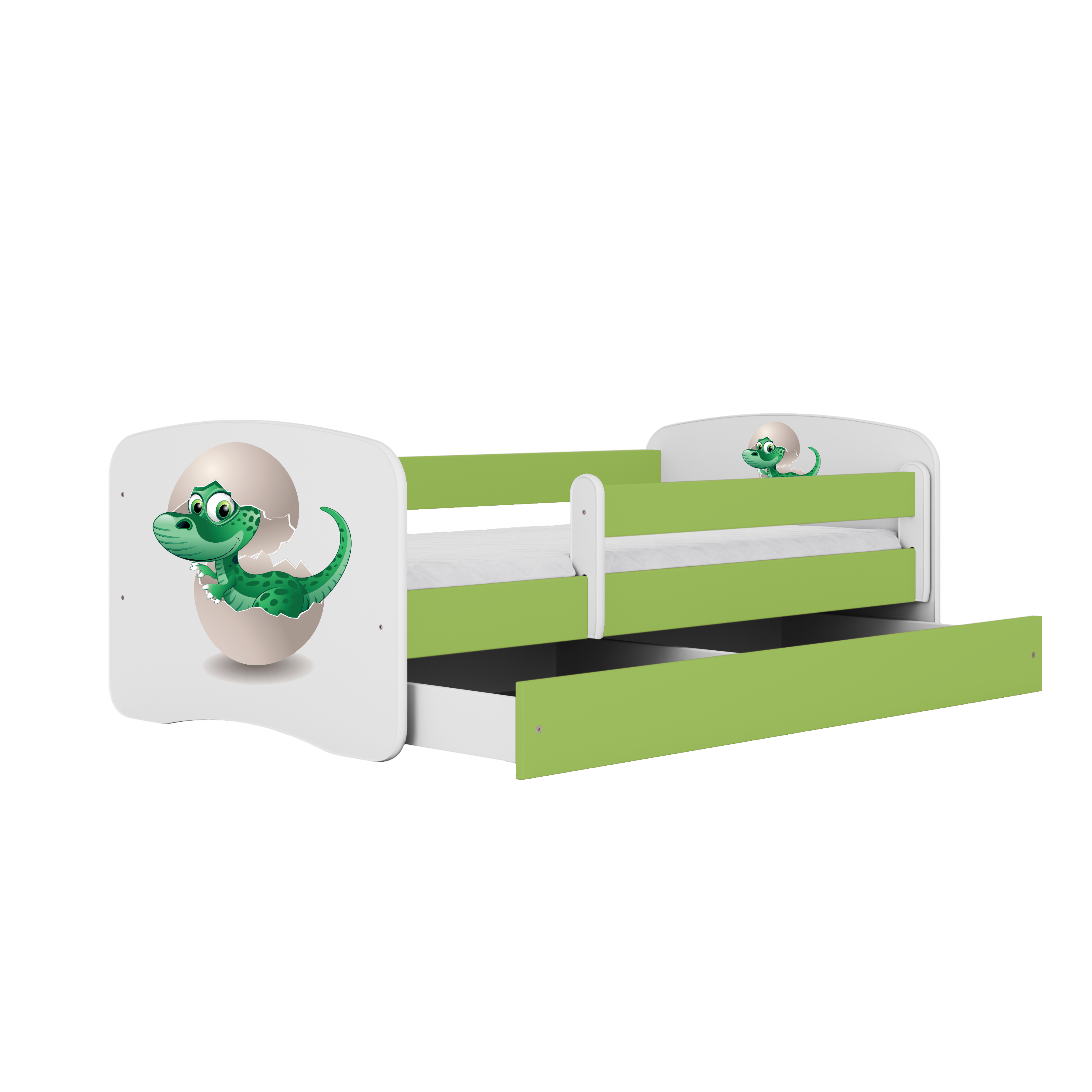 Lit enfant vert