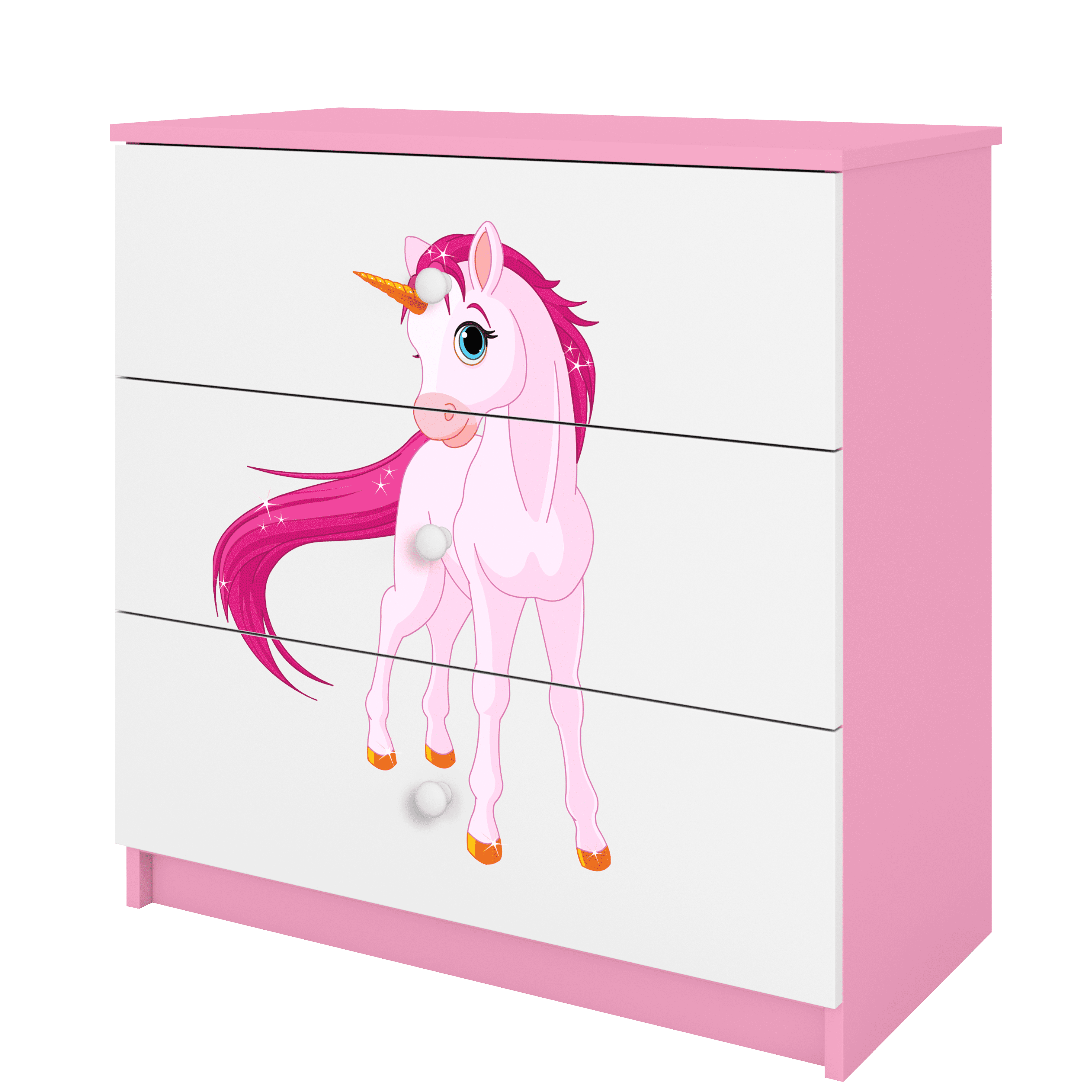 Kinderkommode Rosa