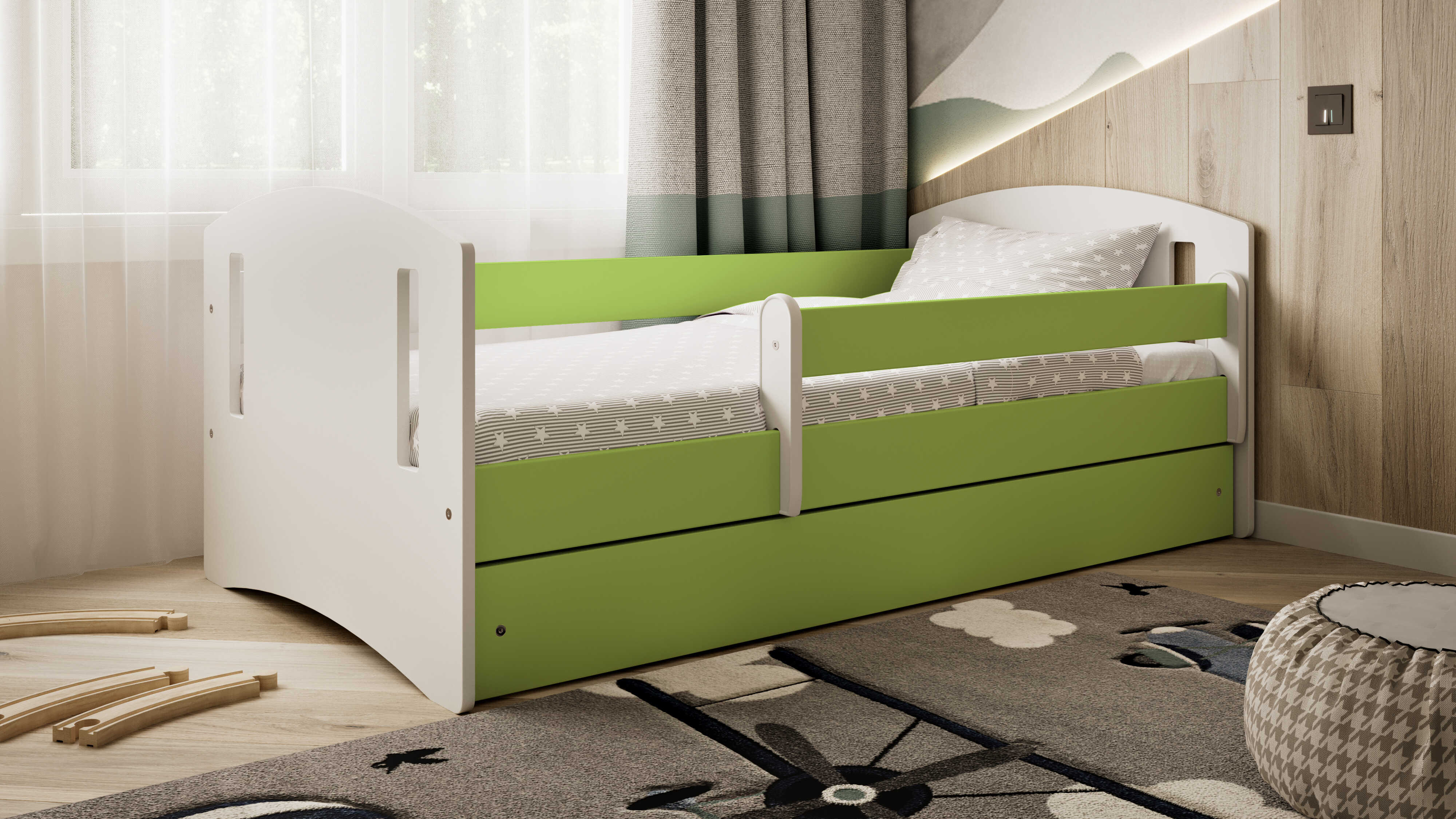 Lit enfant Vert