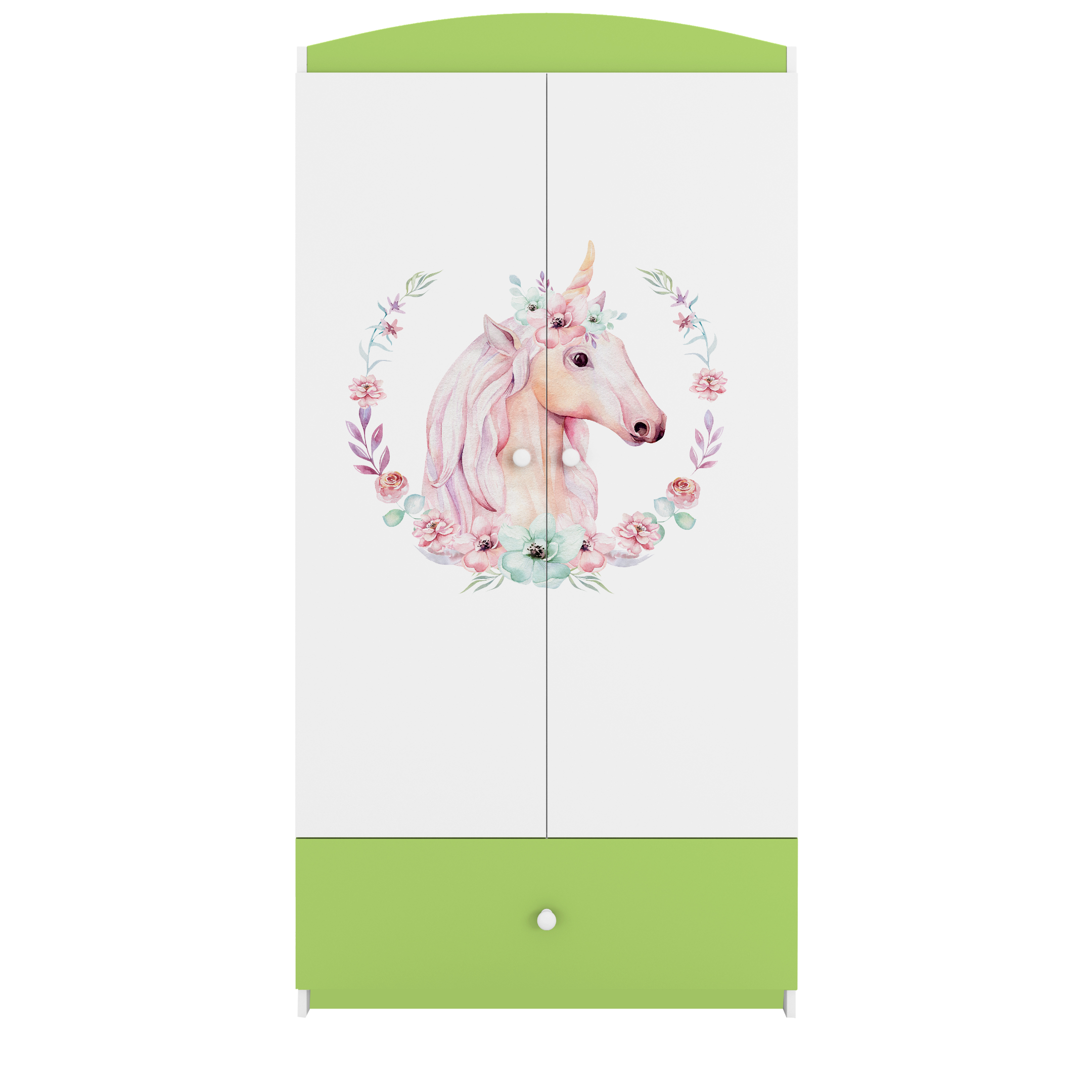 Armoire enfant vert