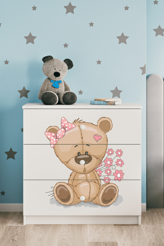 Kinderkommode Weiß