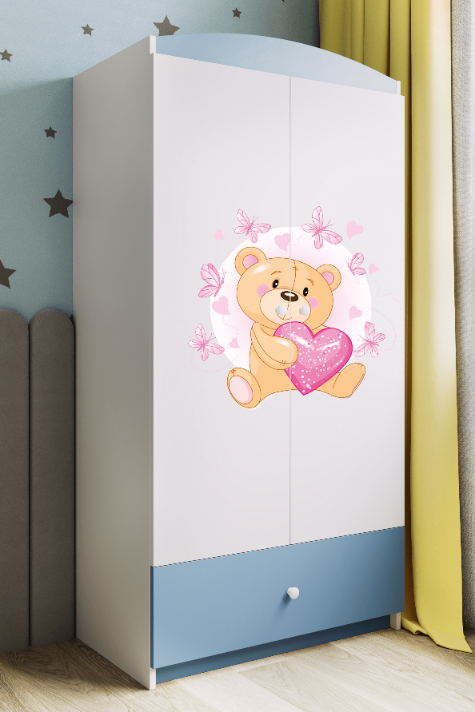 Armoire enfant bleu