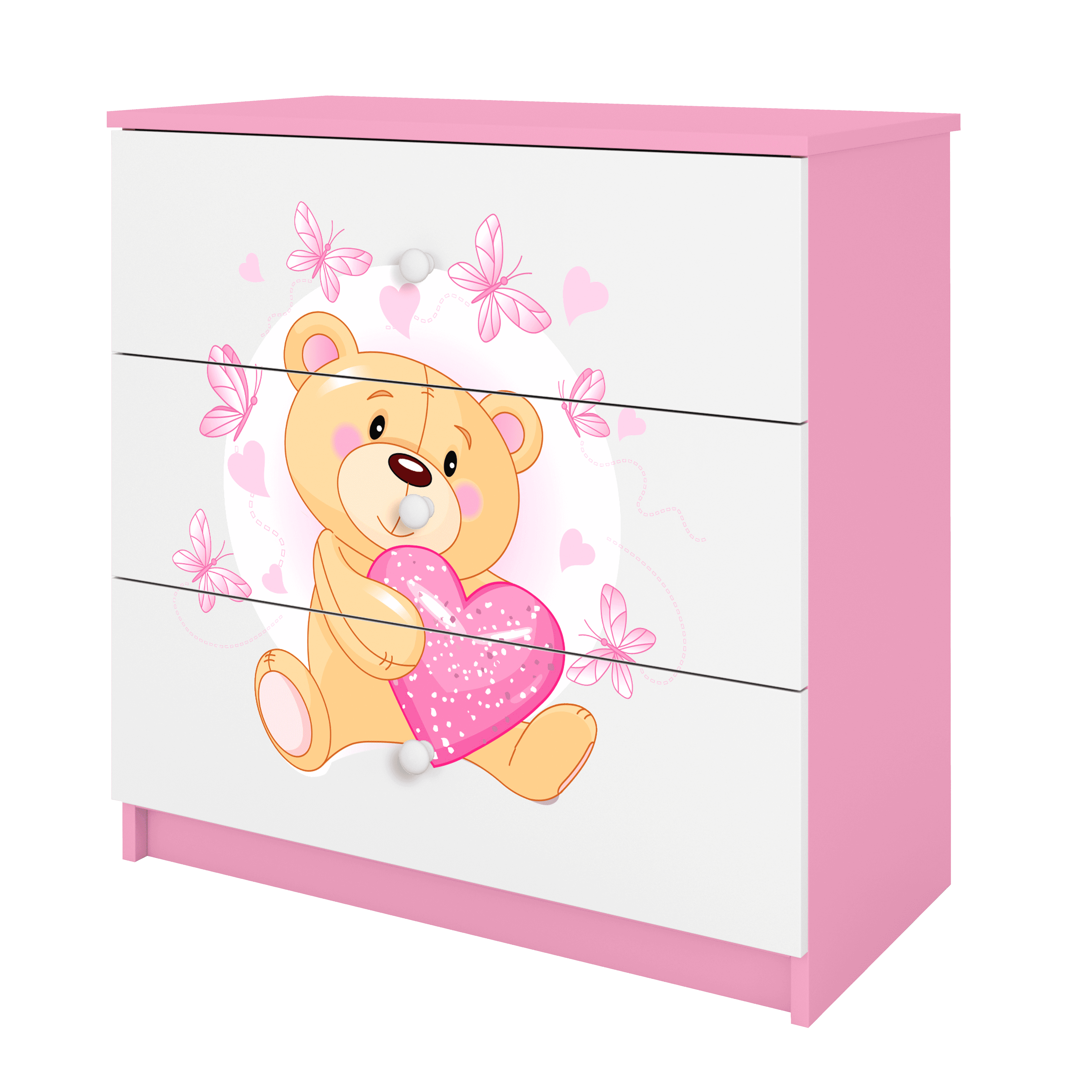Kinderkommode Rosa