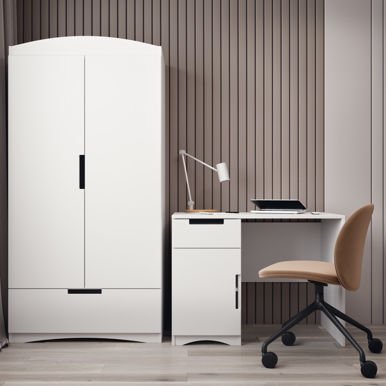 Bureau enfant blanc