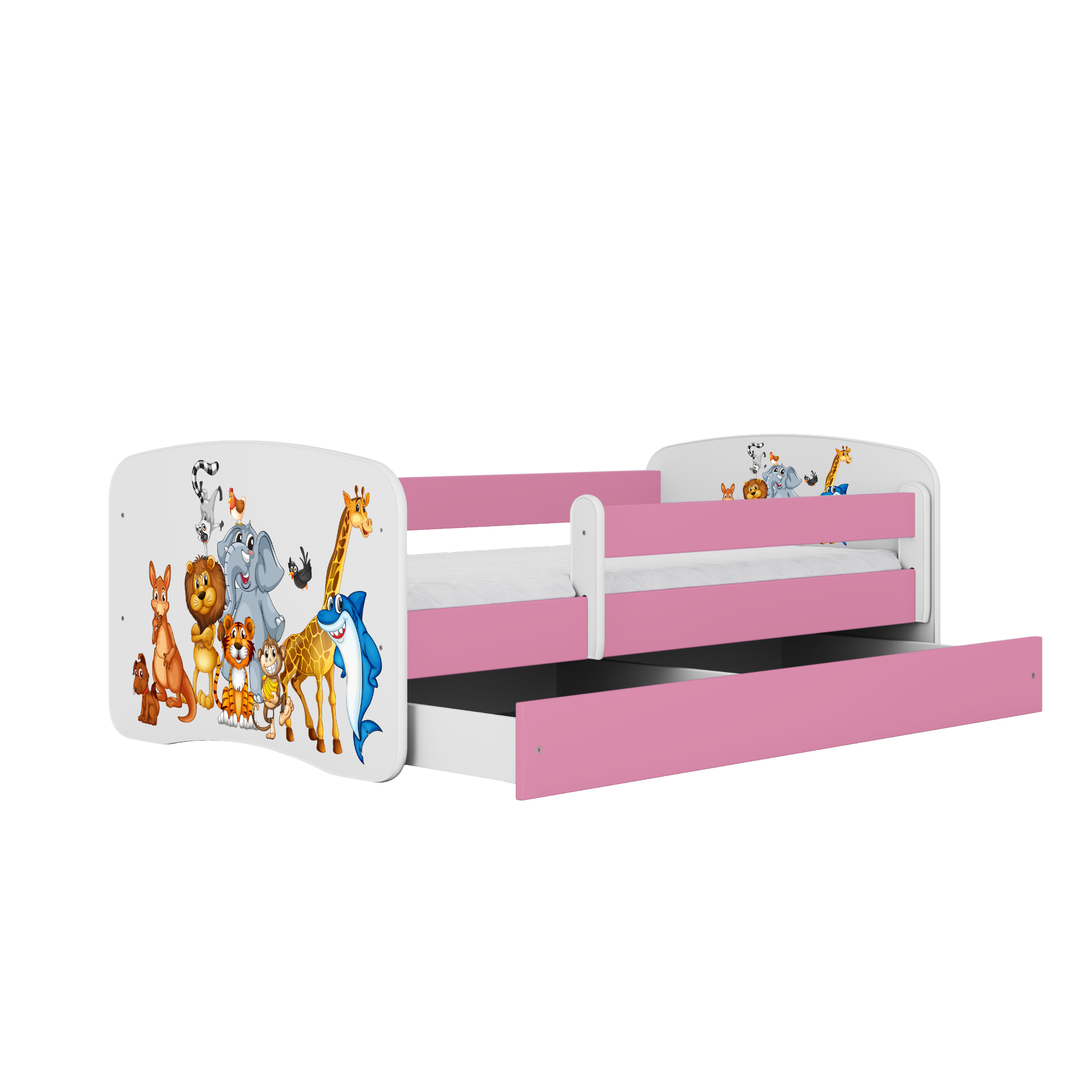 Lit enfant rose