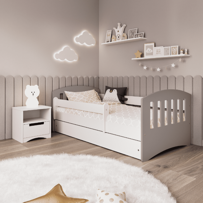 Lit enfant Gris