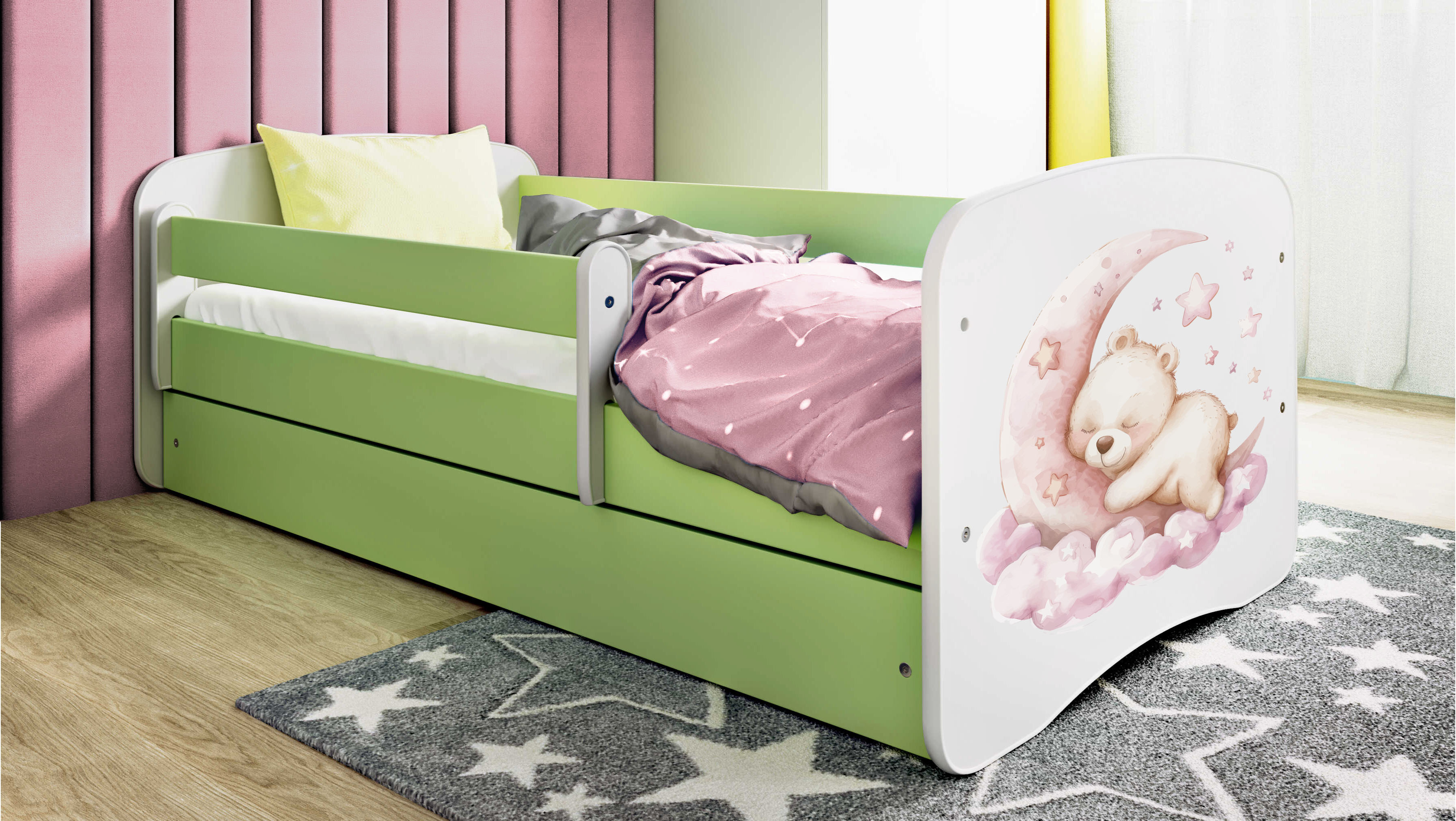 Lit enfant 80 x 180 cm, motif Rêve, vue 2