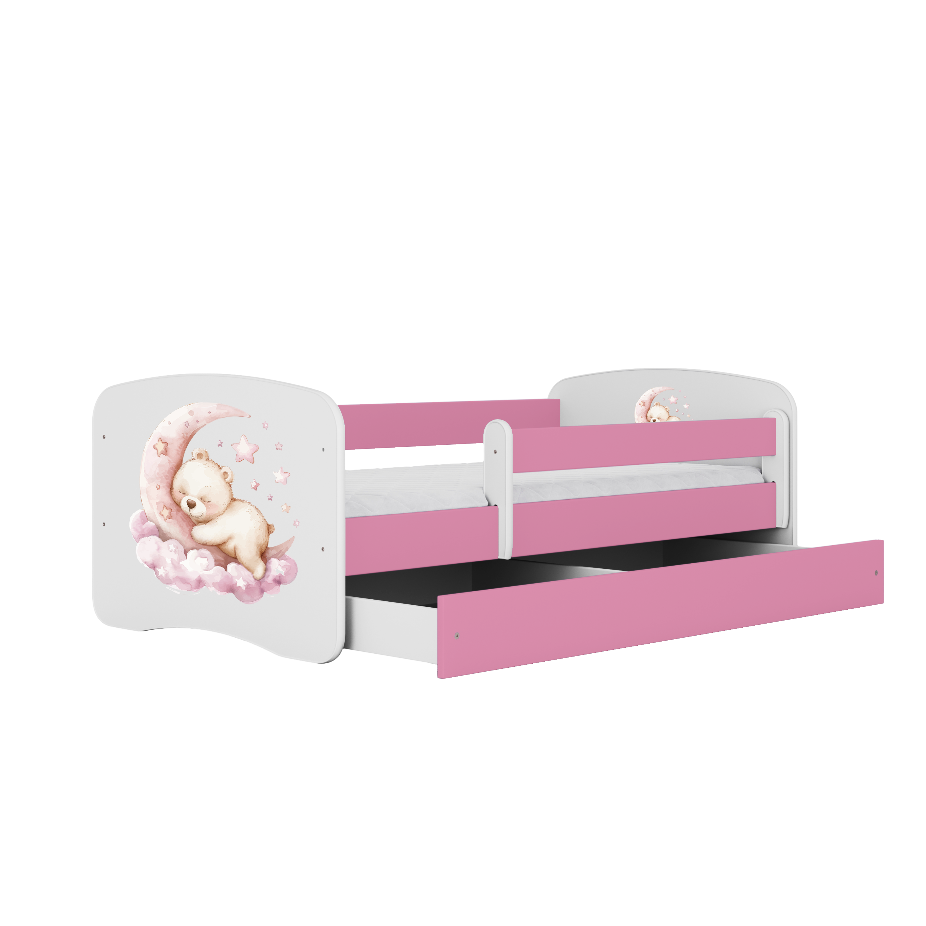 Lit enfant rose