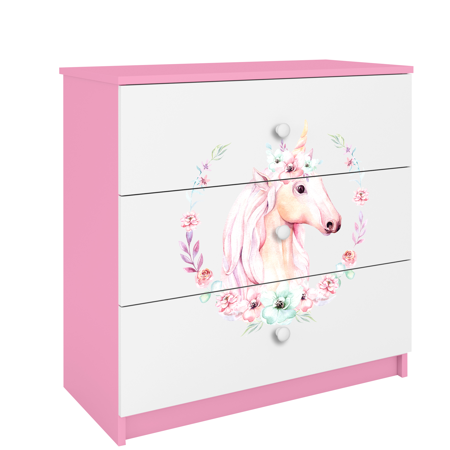 Kinderkommode Rosa