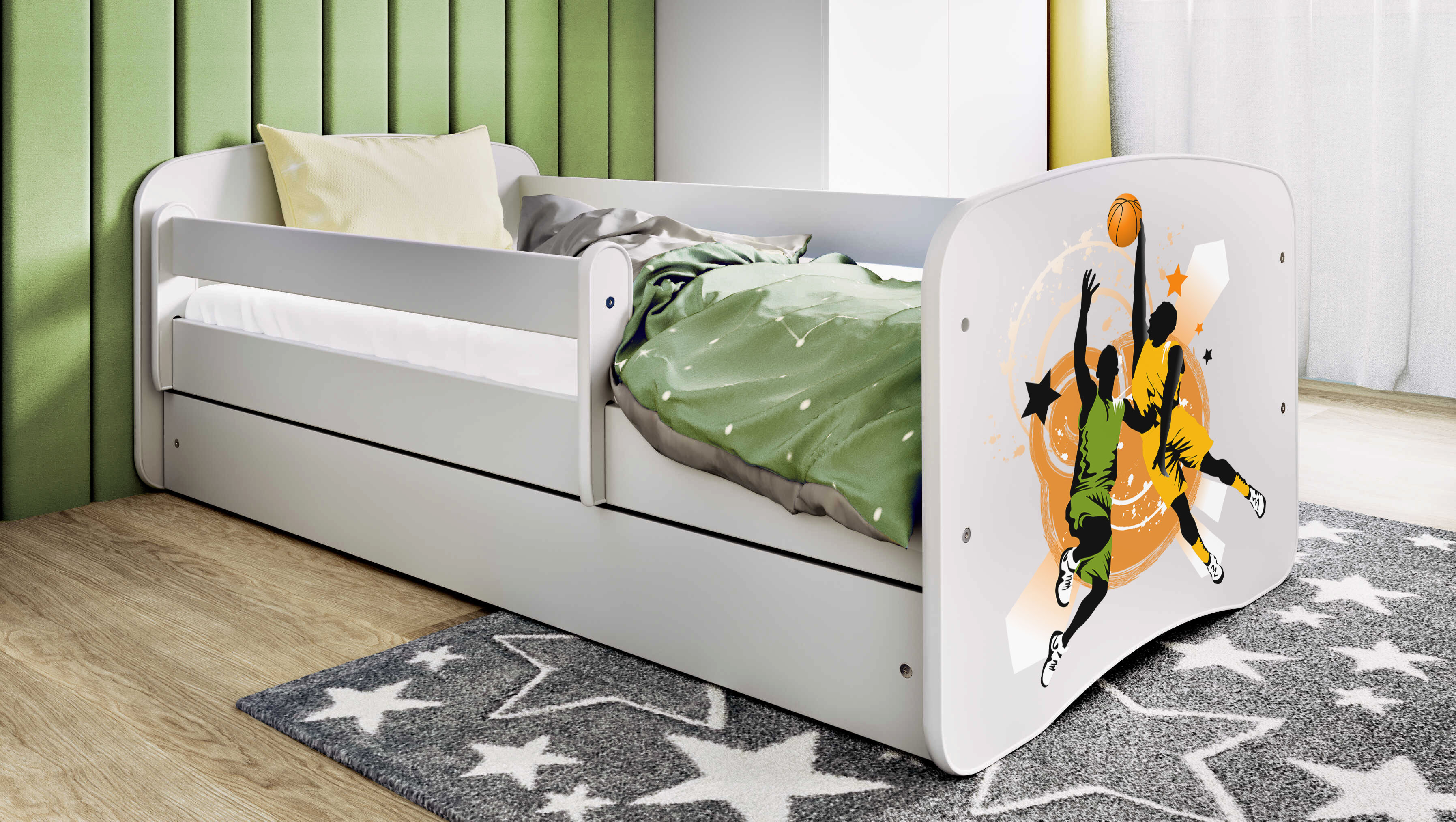 Lit enfant blanc