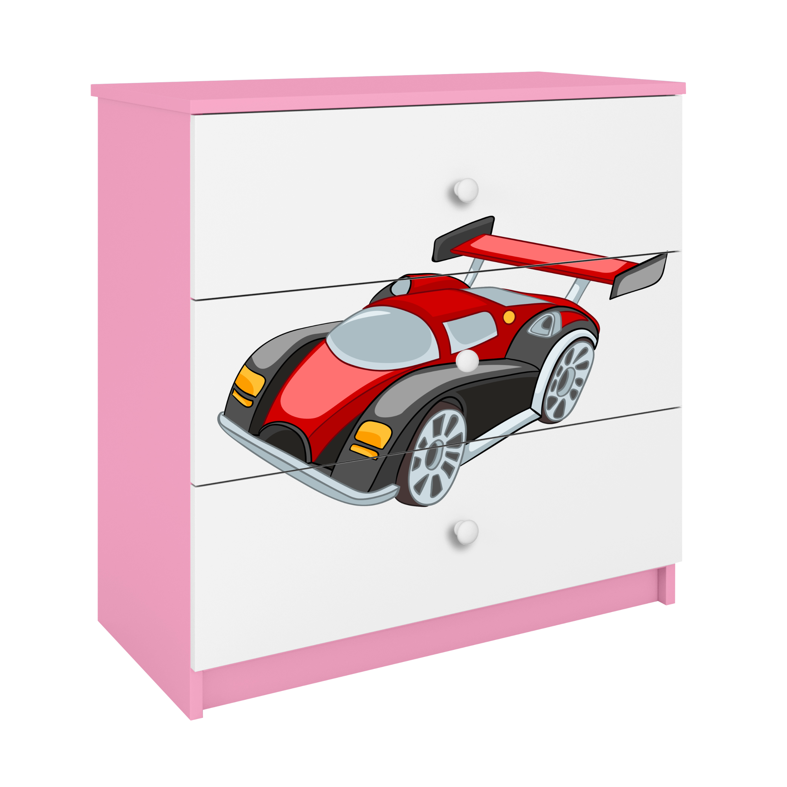 Kinderkommode Rosa
