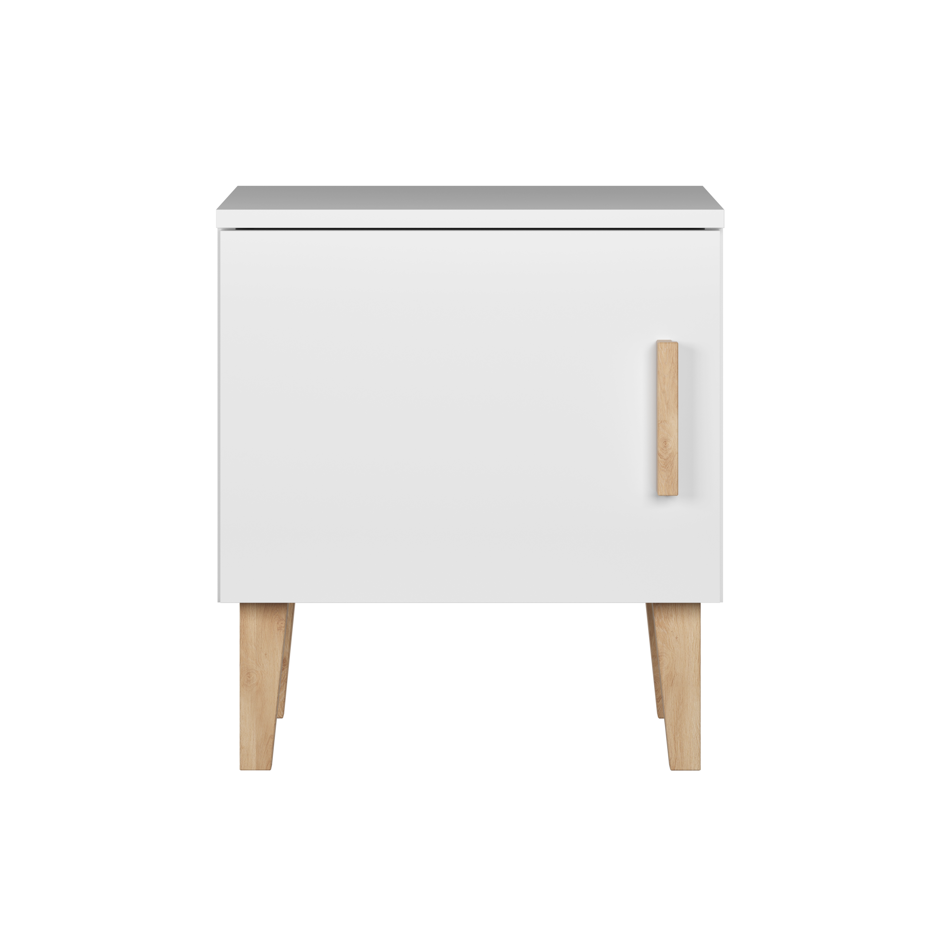 Table de chevet enfant blanc