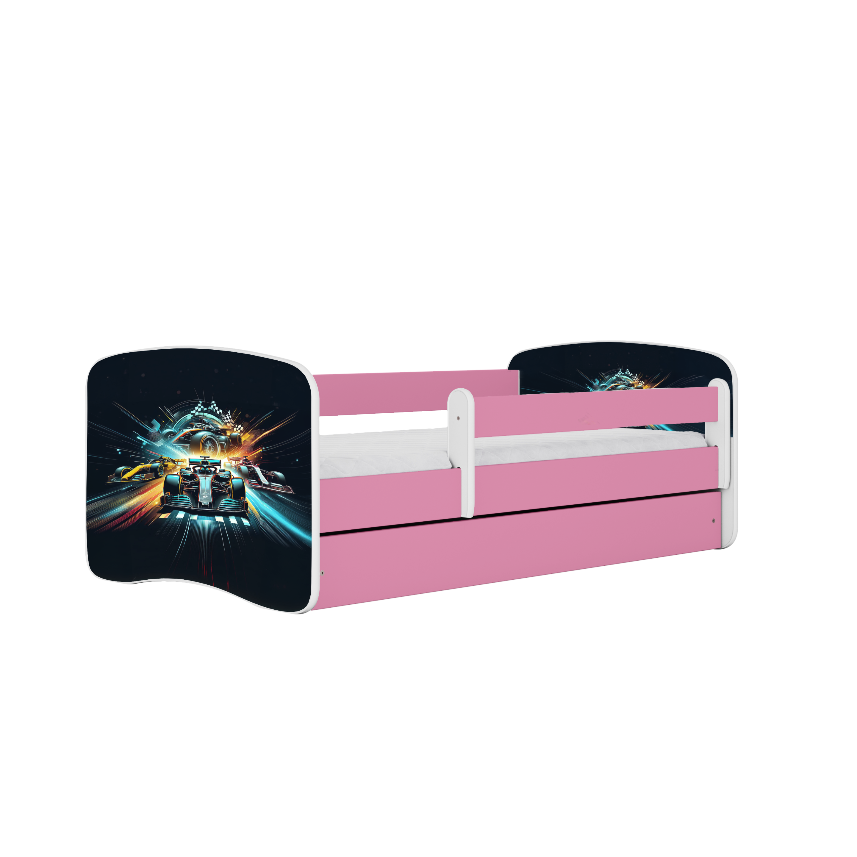 Lit enfant rose