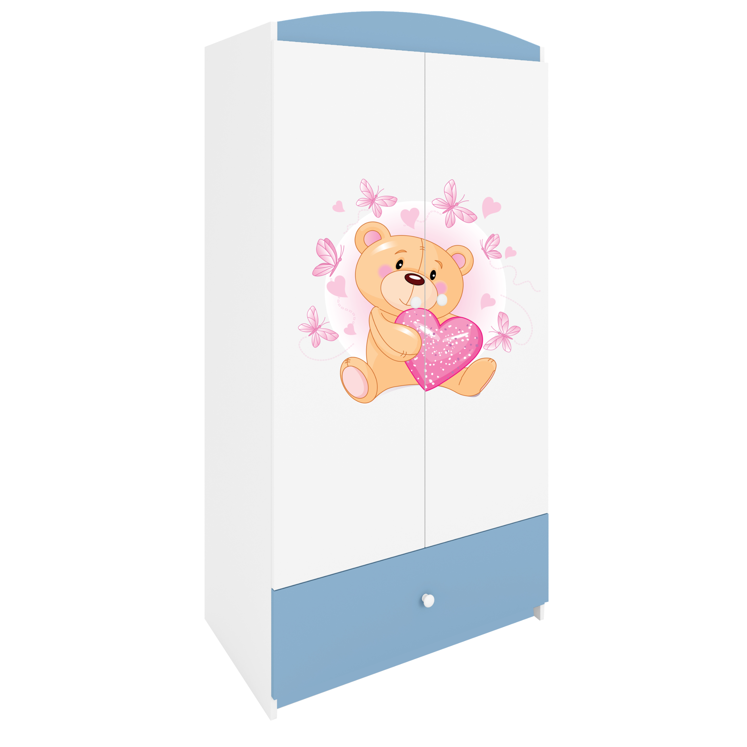 Armoire enfant bleu