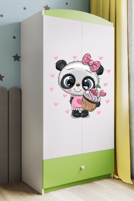 Armoire enfant vert