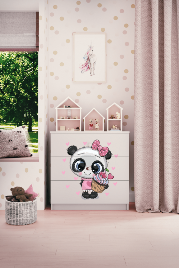 Kinderkommode Weiß