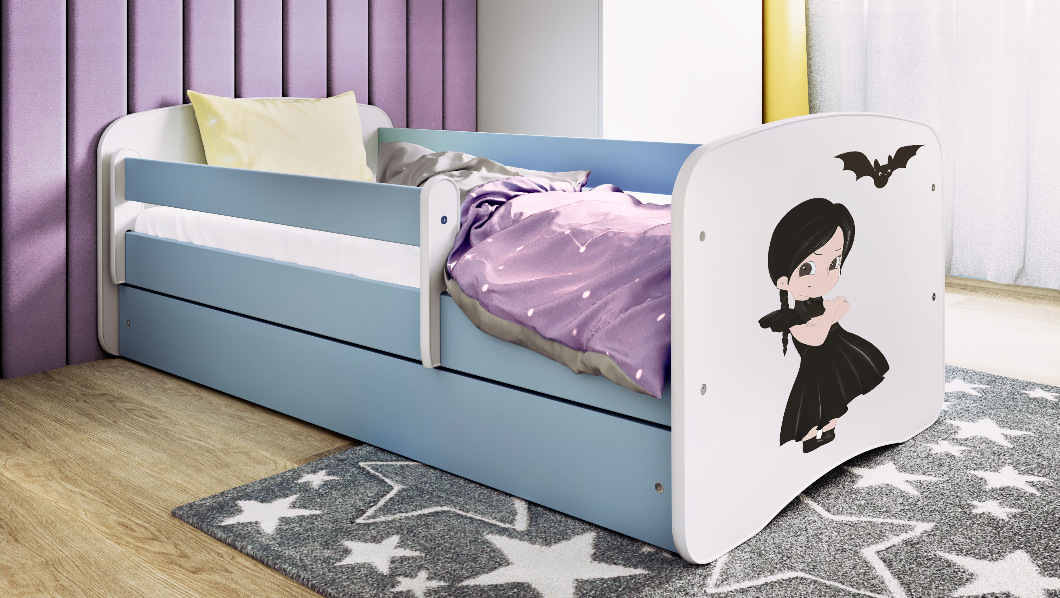 Lit enfant 80 x 160 cm, motif Style gothique, vue 2