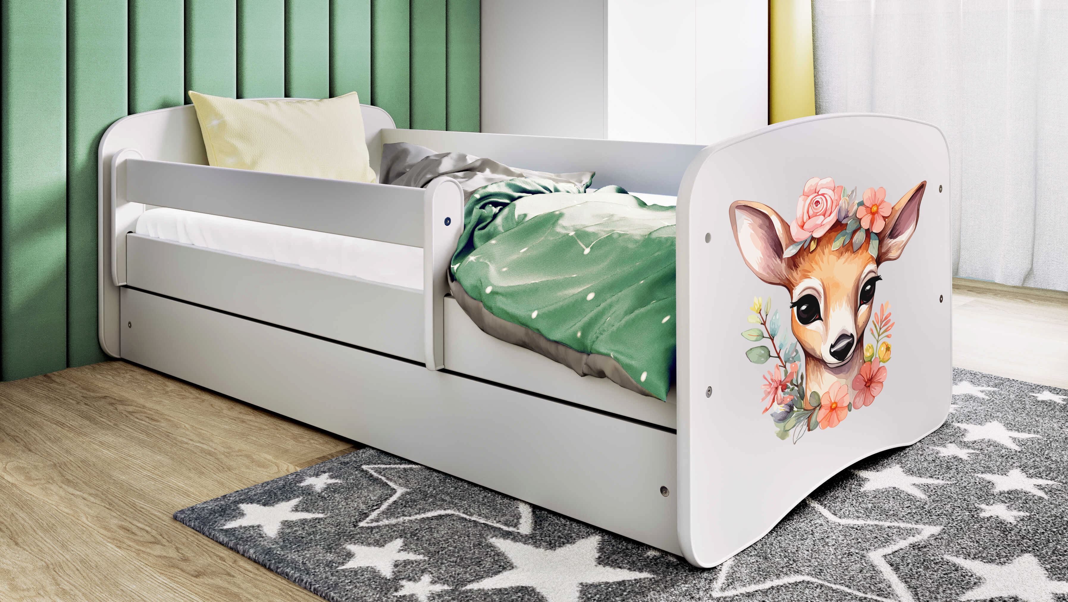 Lit enfant blanc