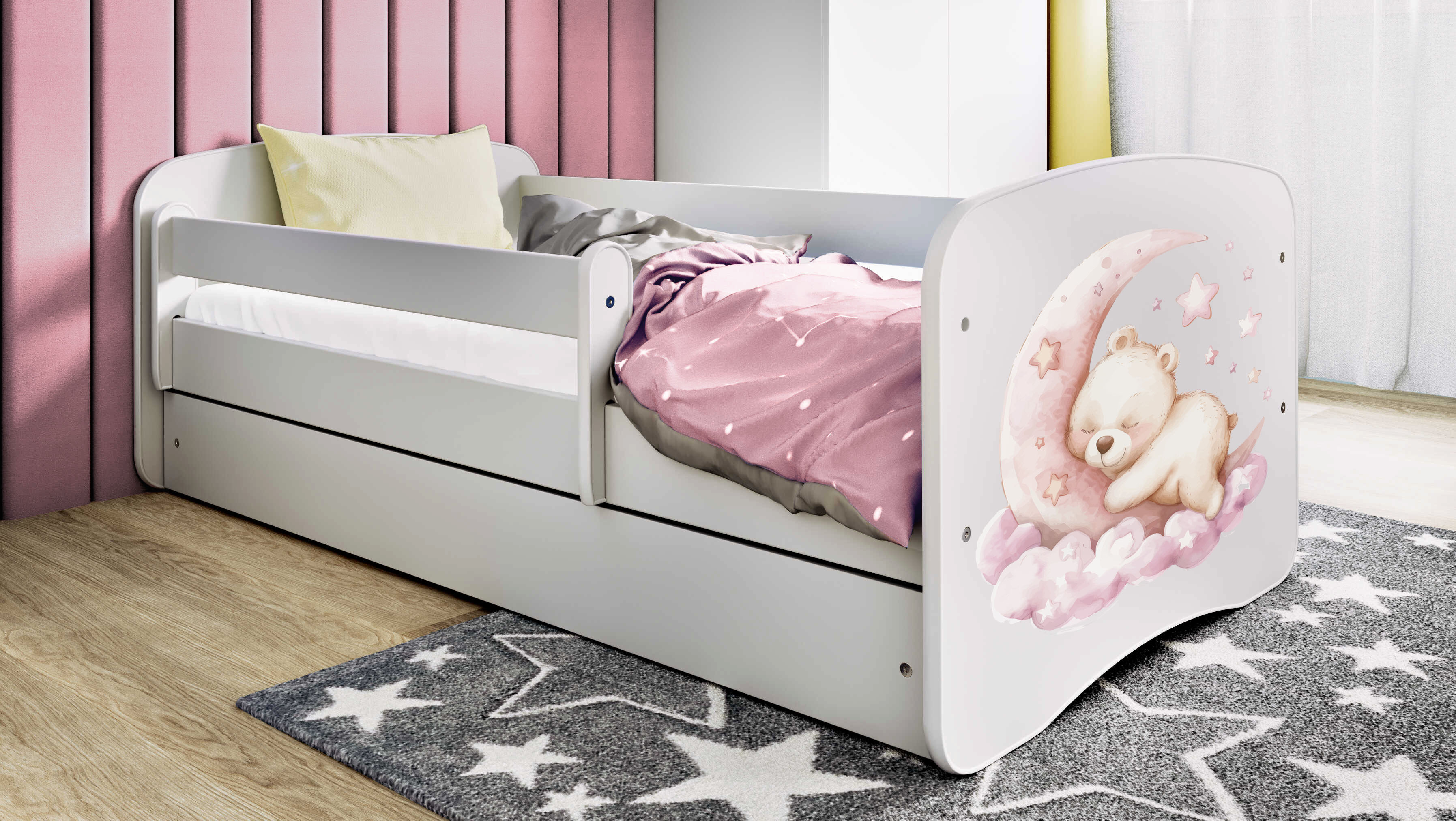 Lit enfant blanc