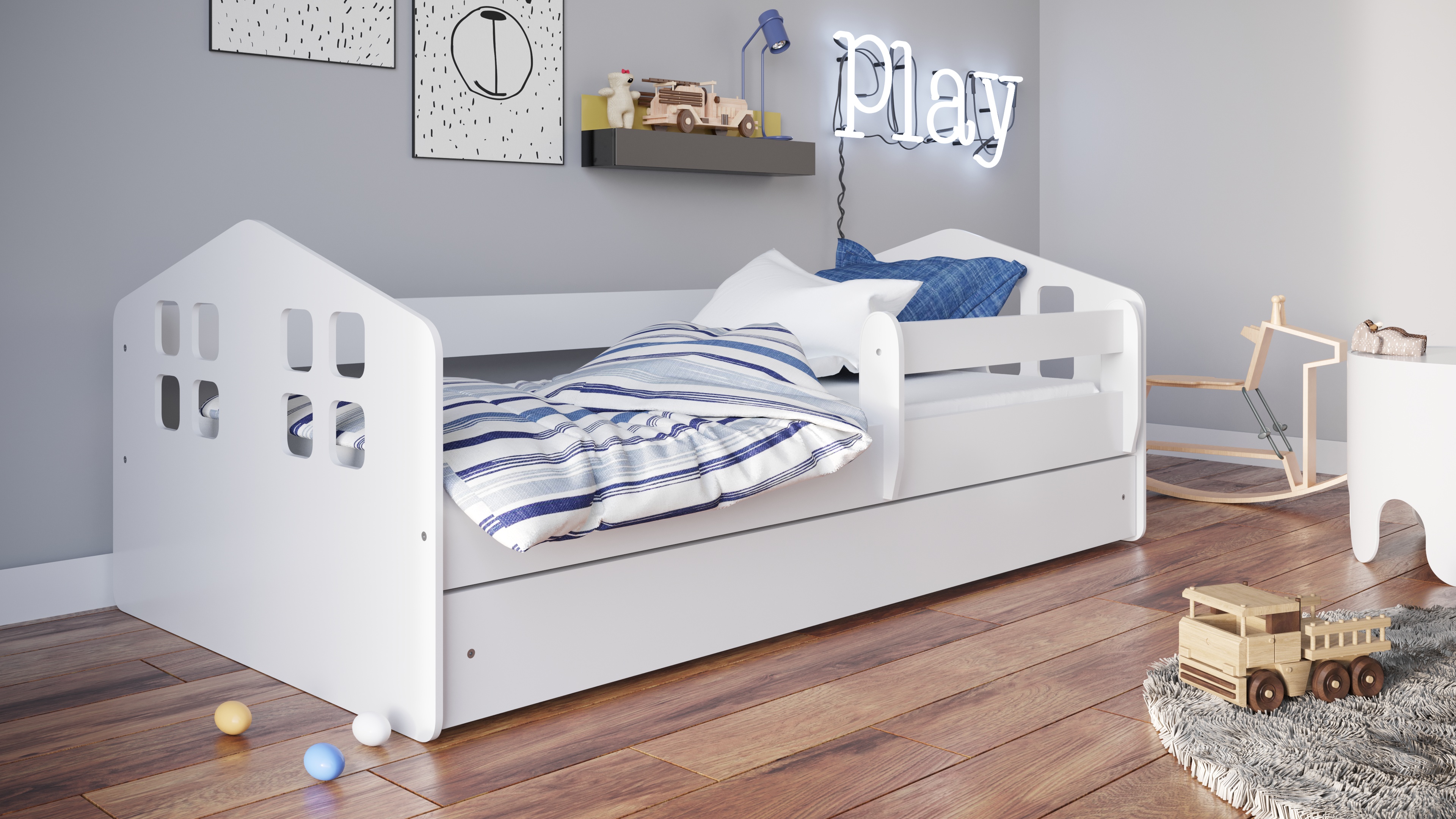 Lit enfant Blanc