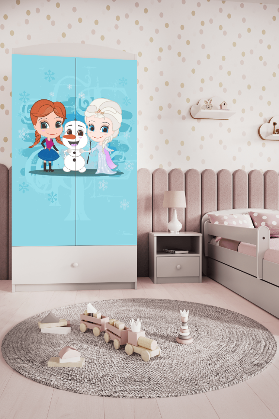 Armoire enfant blanc