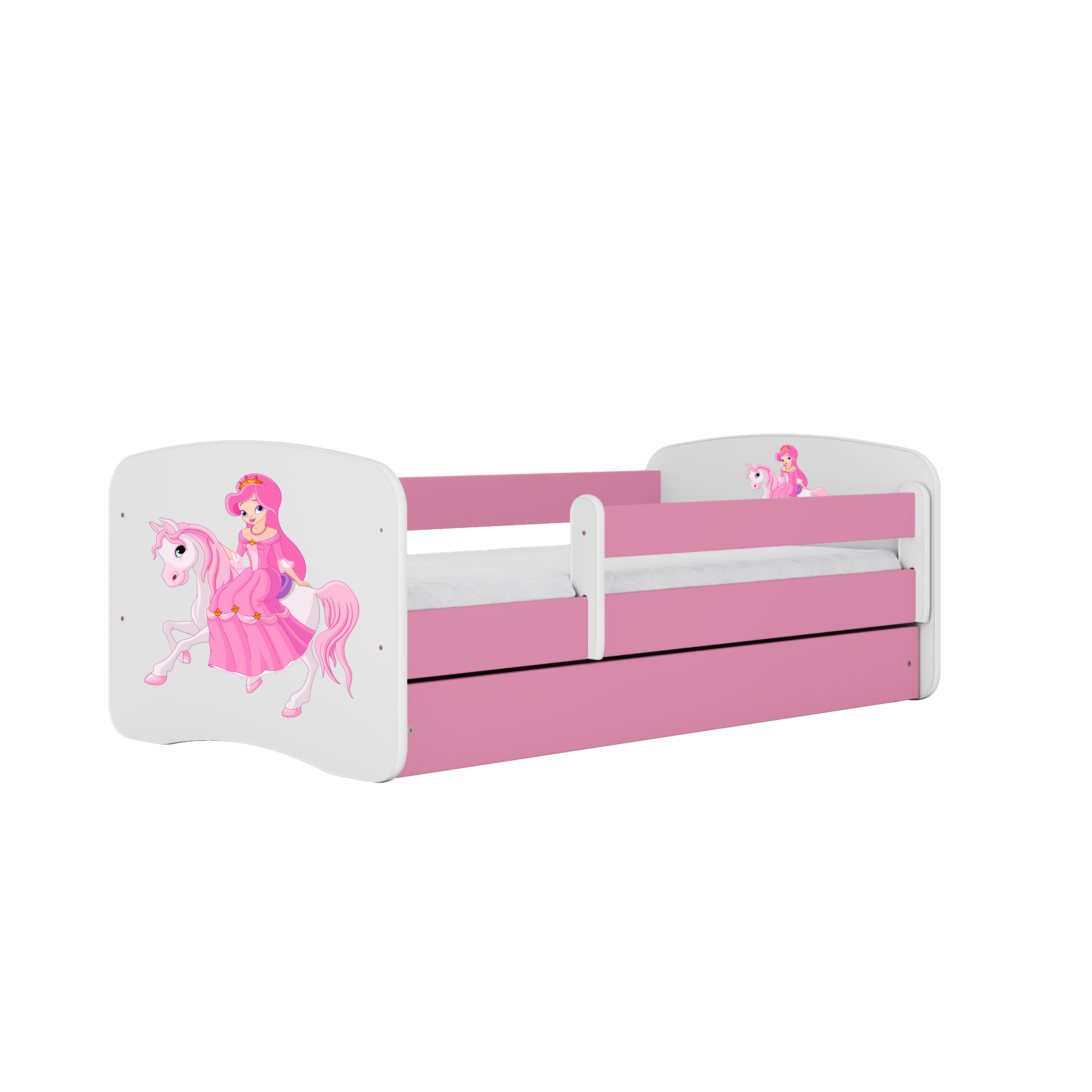 Lit enfant rose