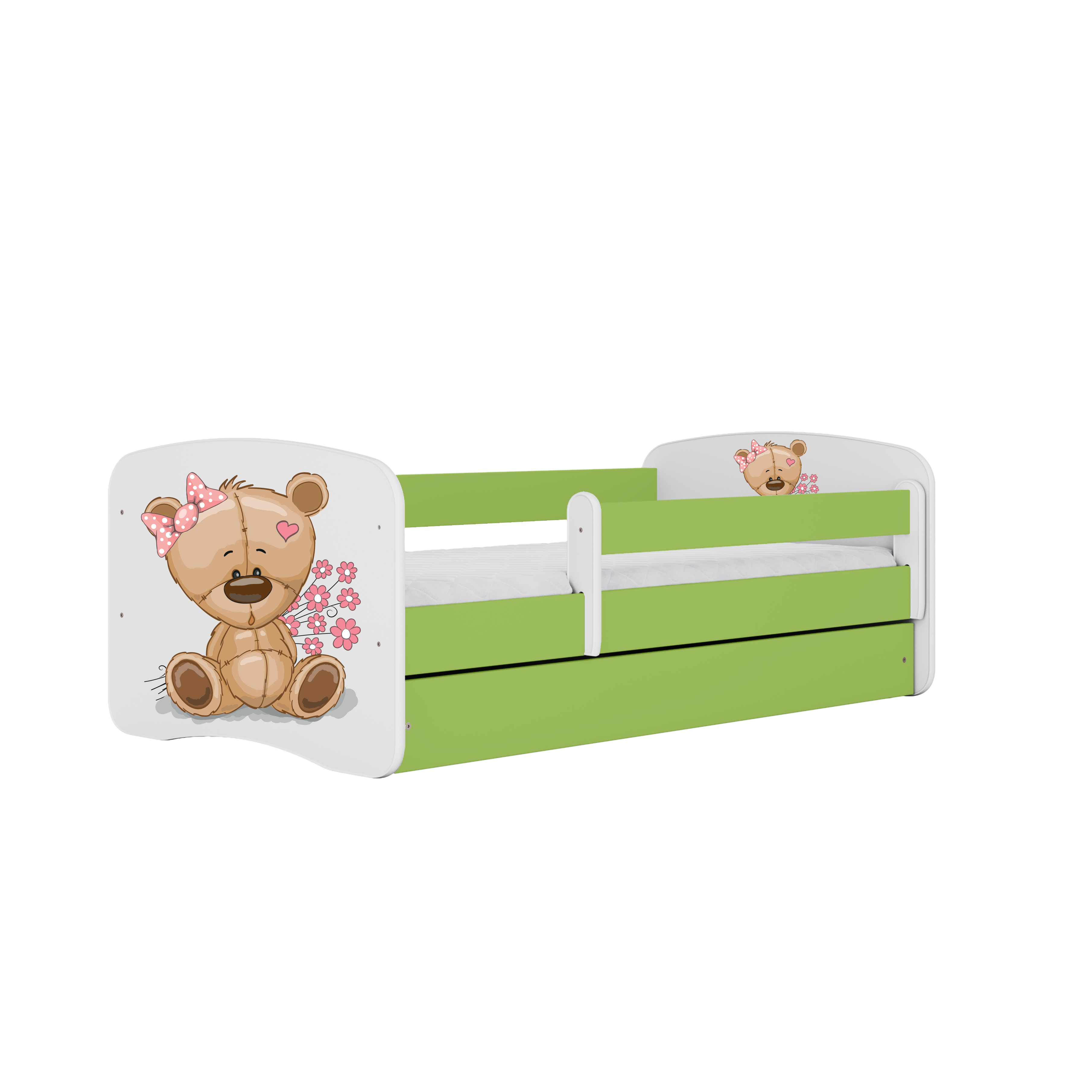 Lit enfant vert