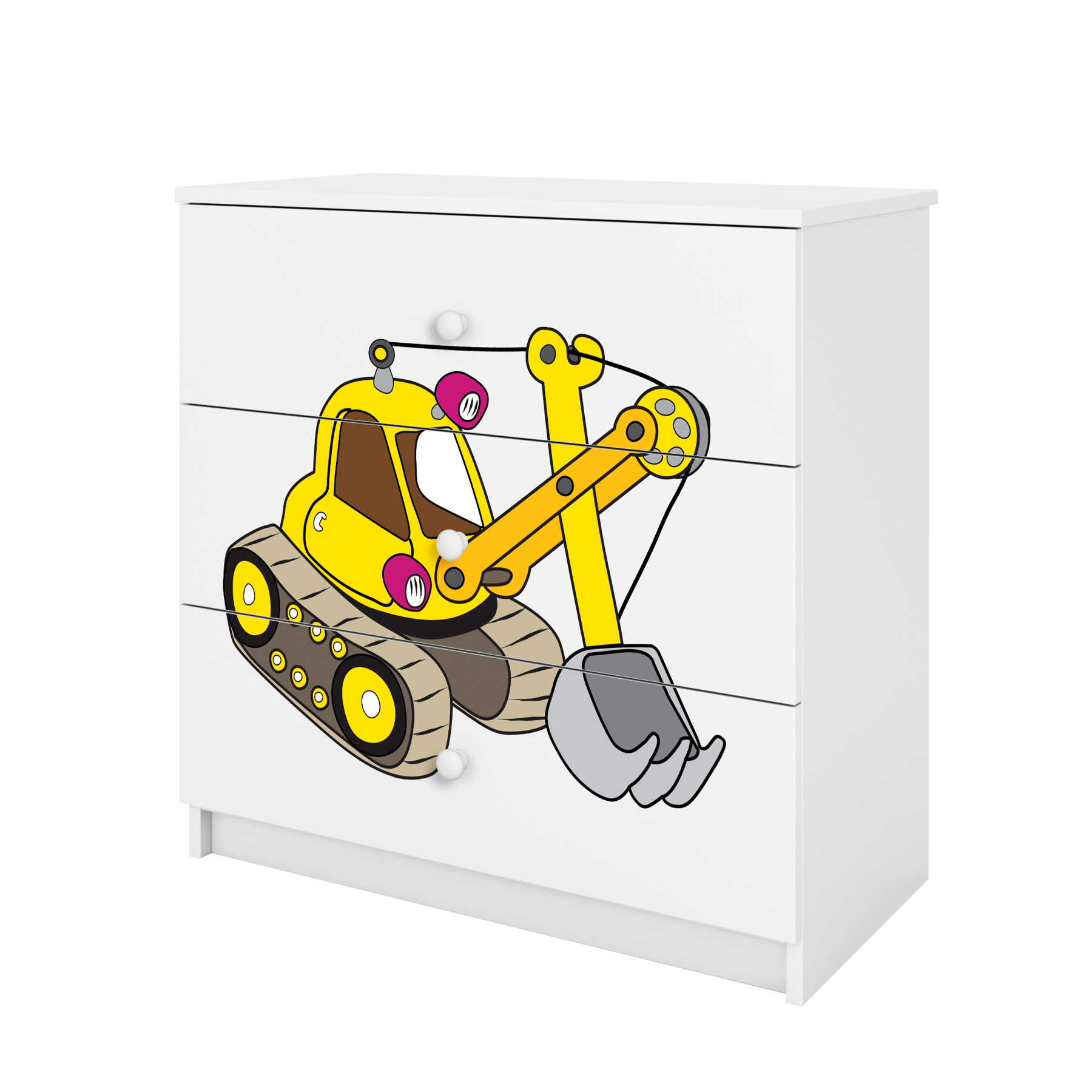 Kinderkommode Weiß