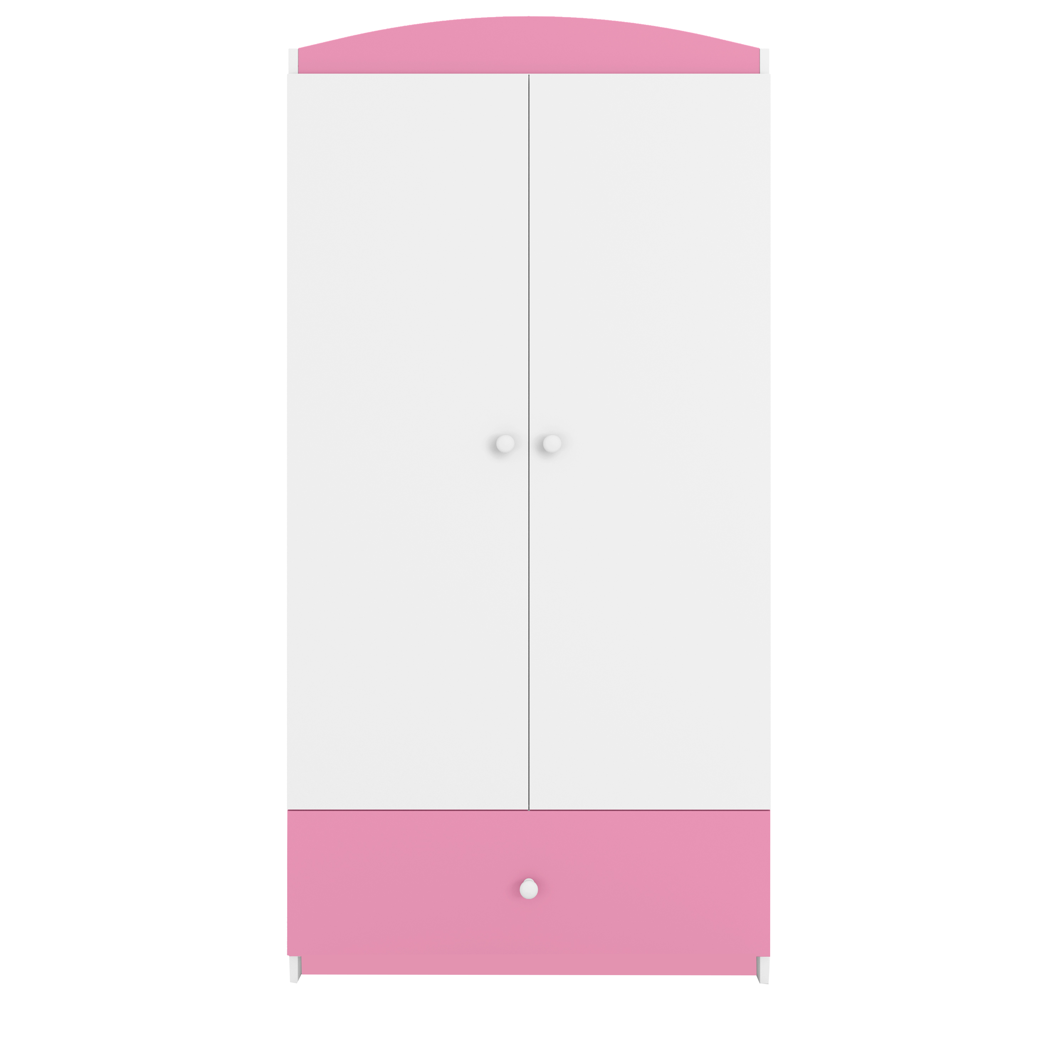 Armoire enfant rose clair