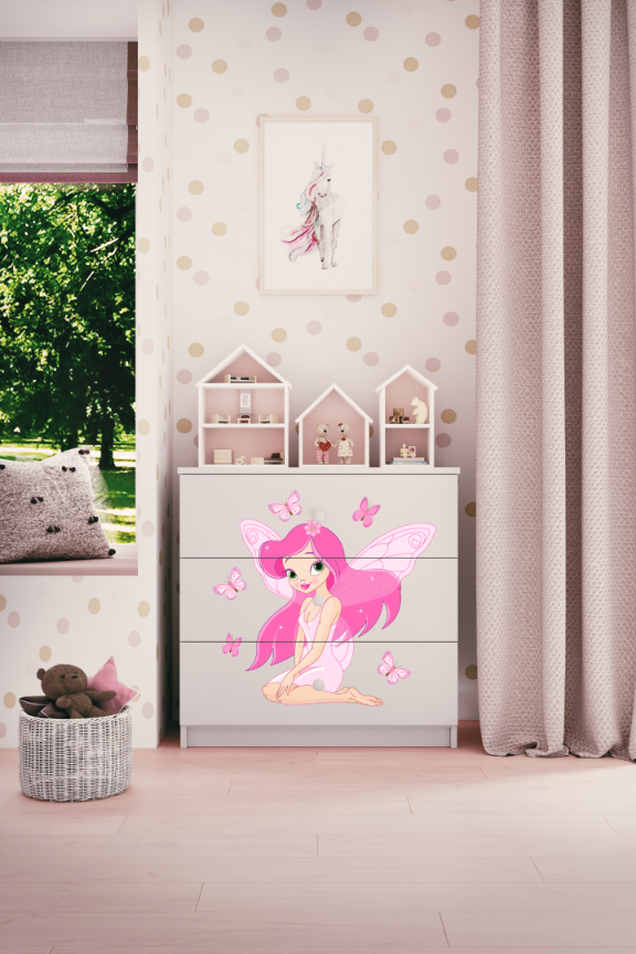 Kinderkommode Weiß