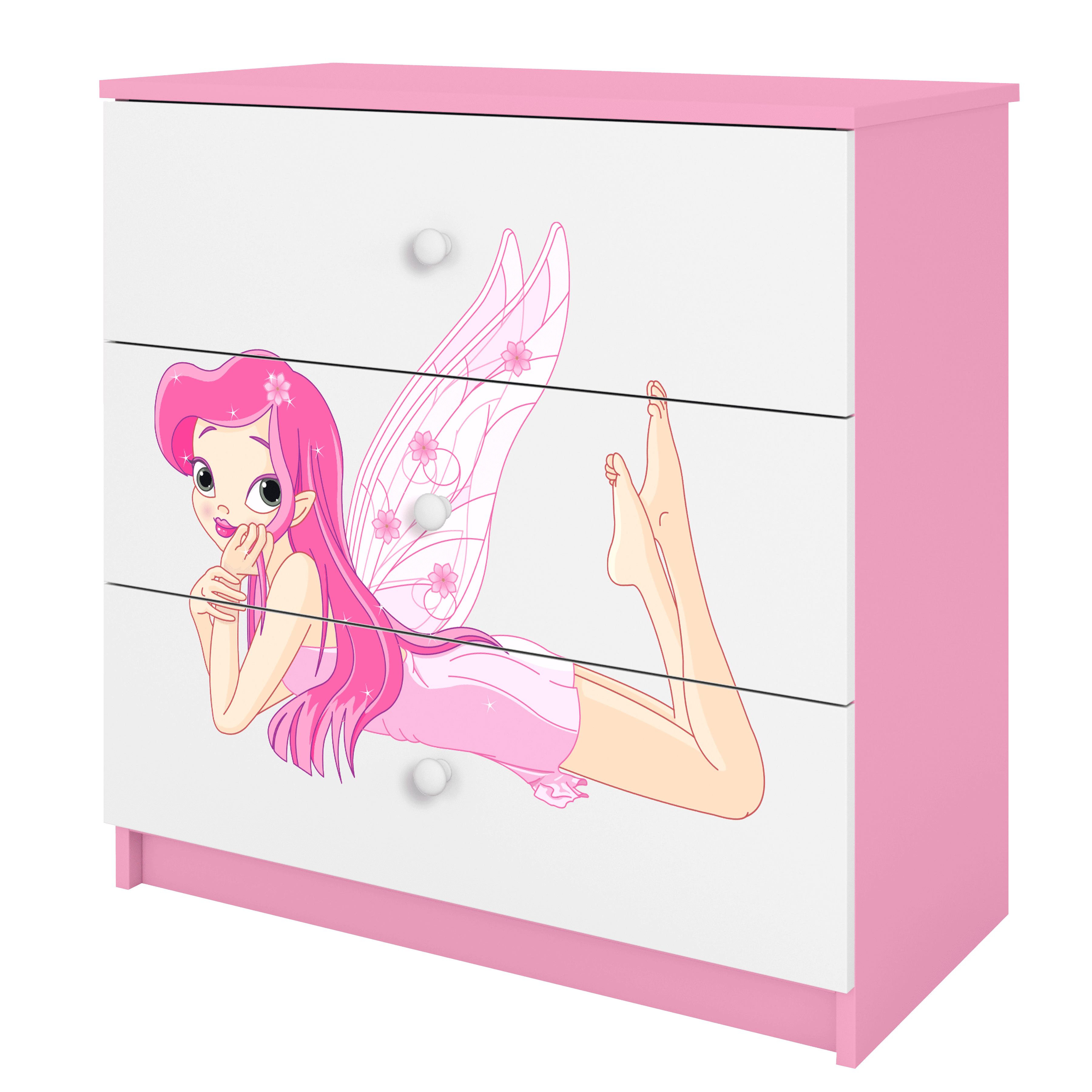 Kinderkommode Rosa