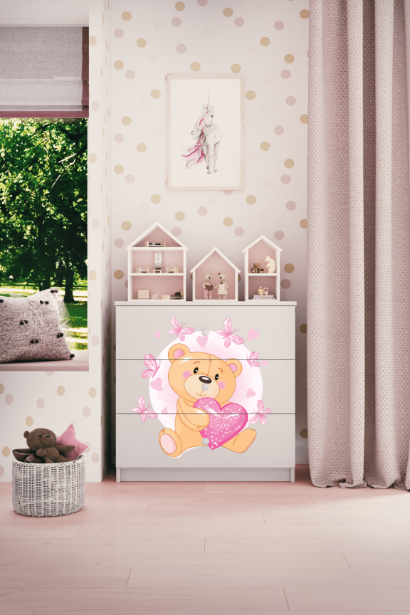 Kinderkommode Weiß