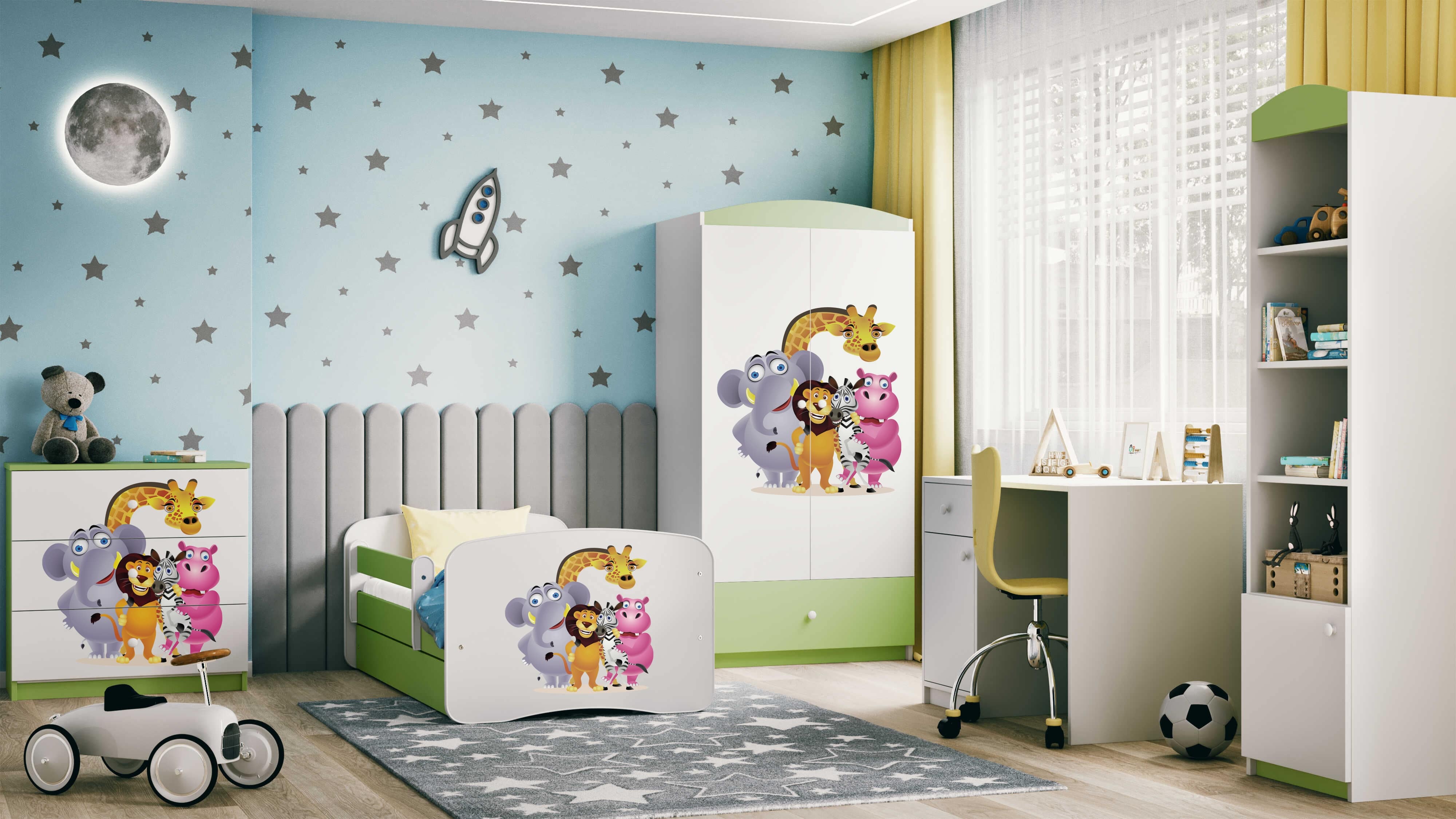 Kinderkommode Grün