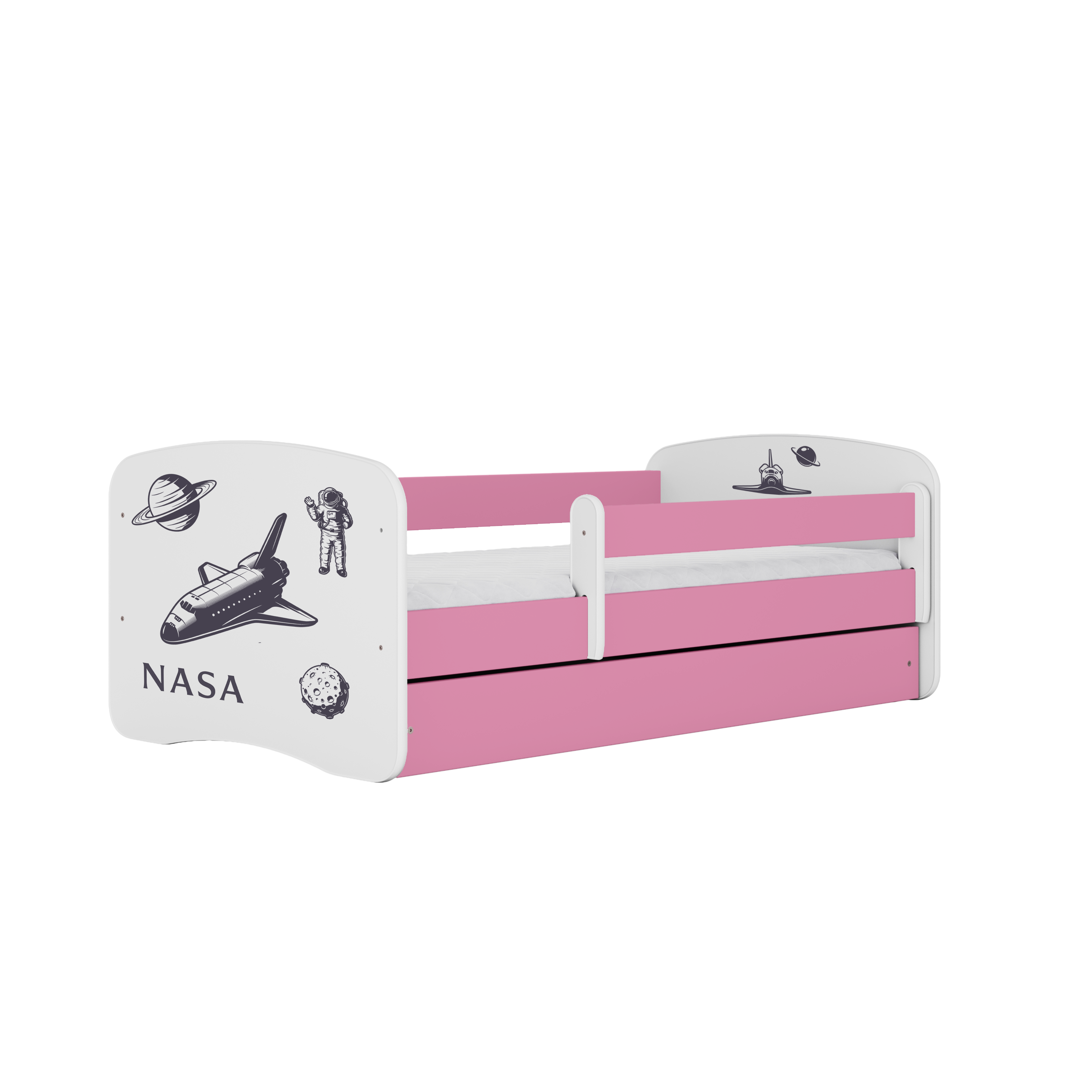 Lit enfant rose