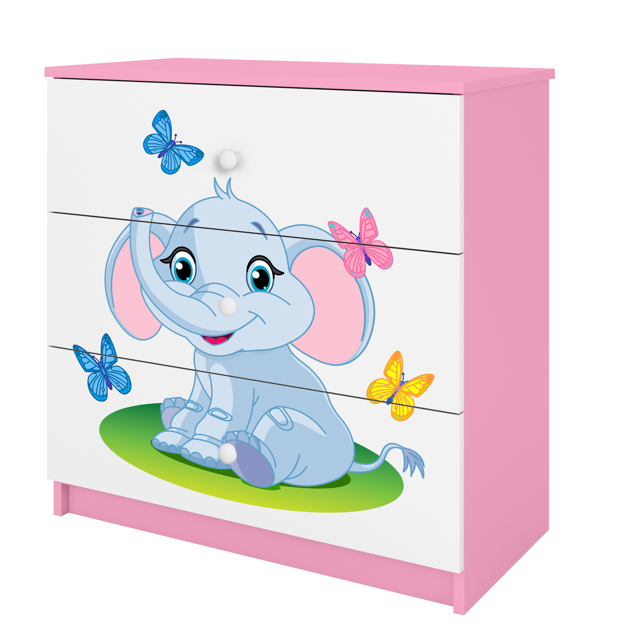 Kinderkommode Rosa