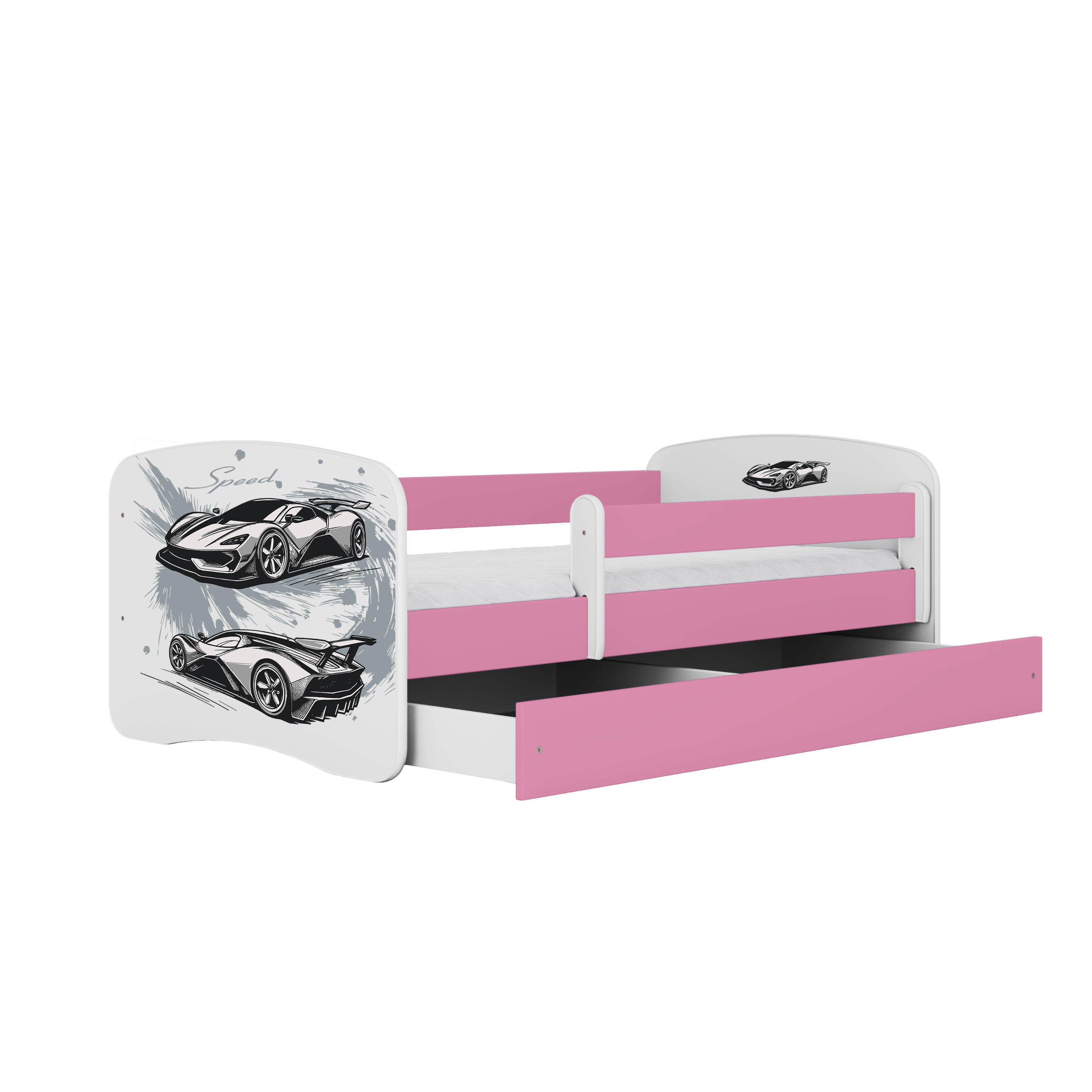 Lit enfant rose