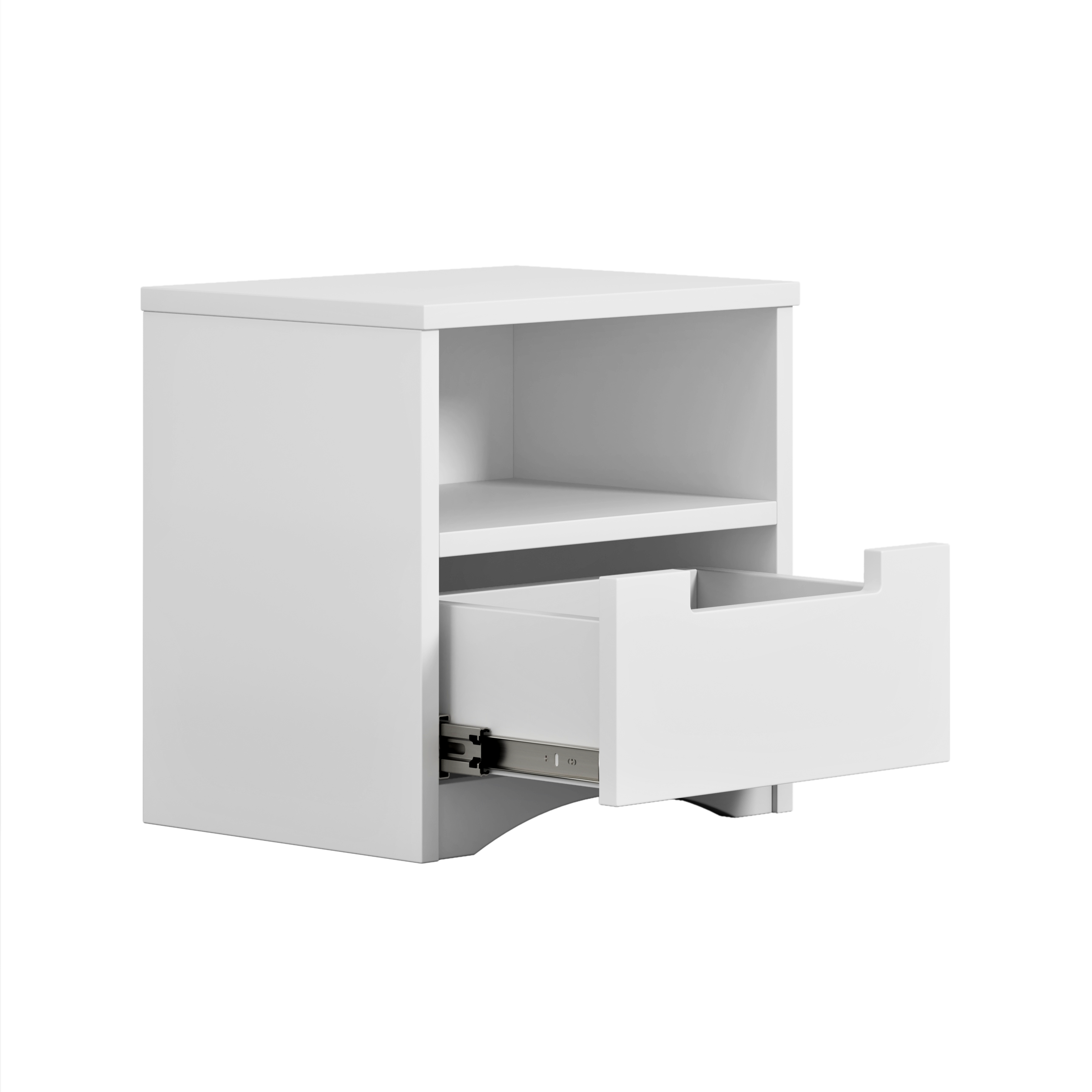 Table de chevet enfant blanc